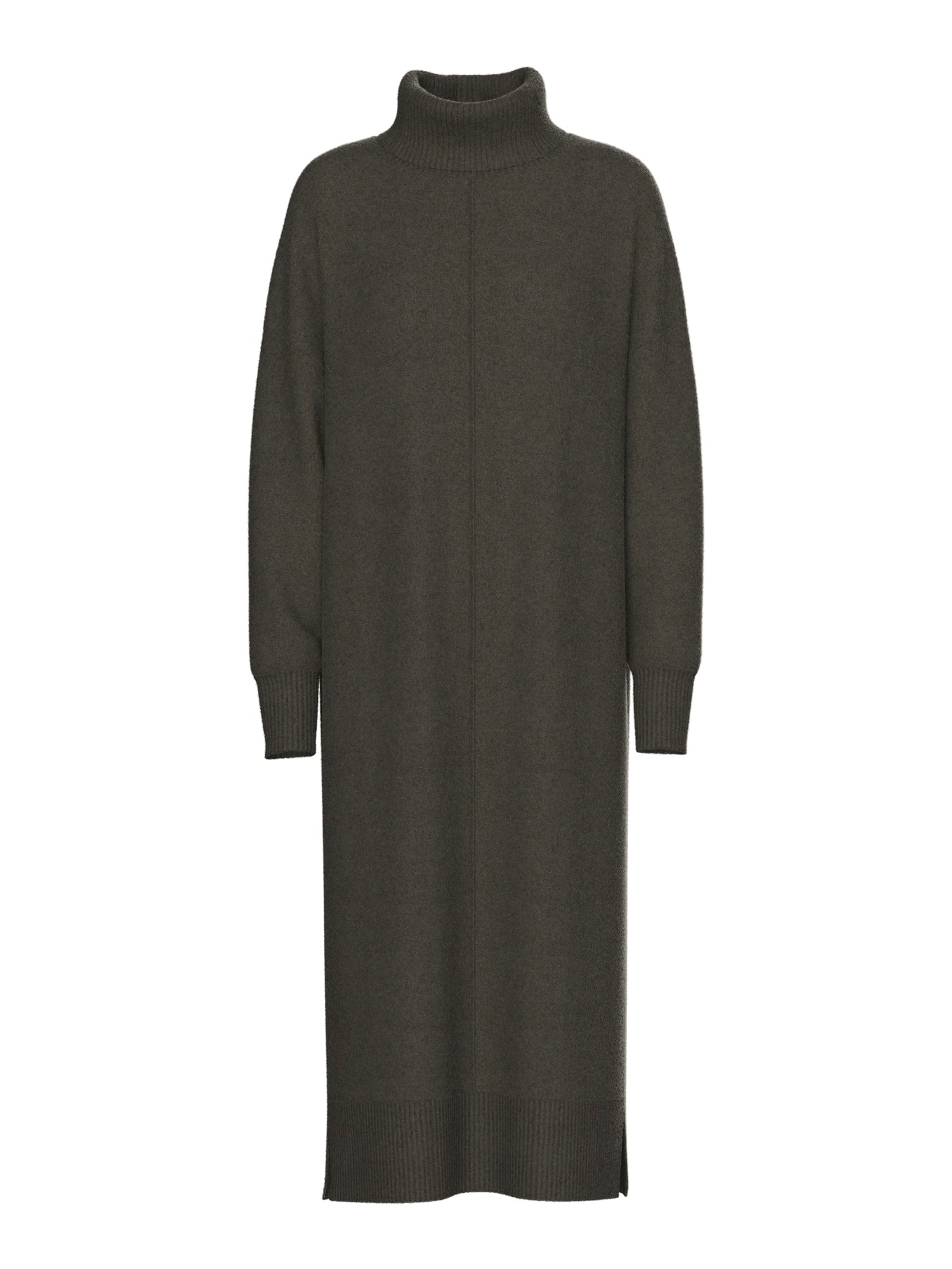 PIECES Rochie tricotat PCMALOU  ciocolatiu
