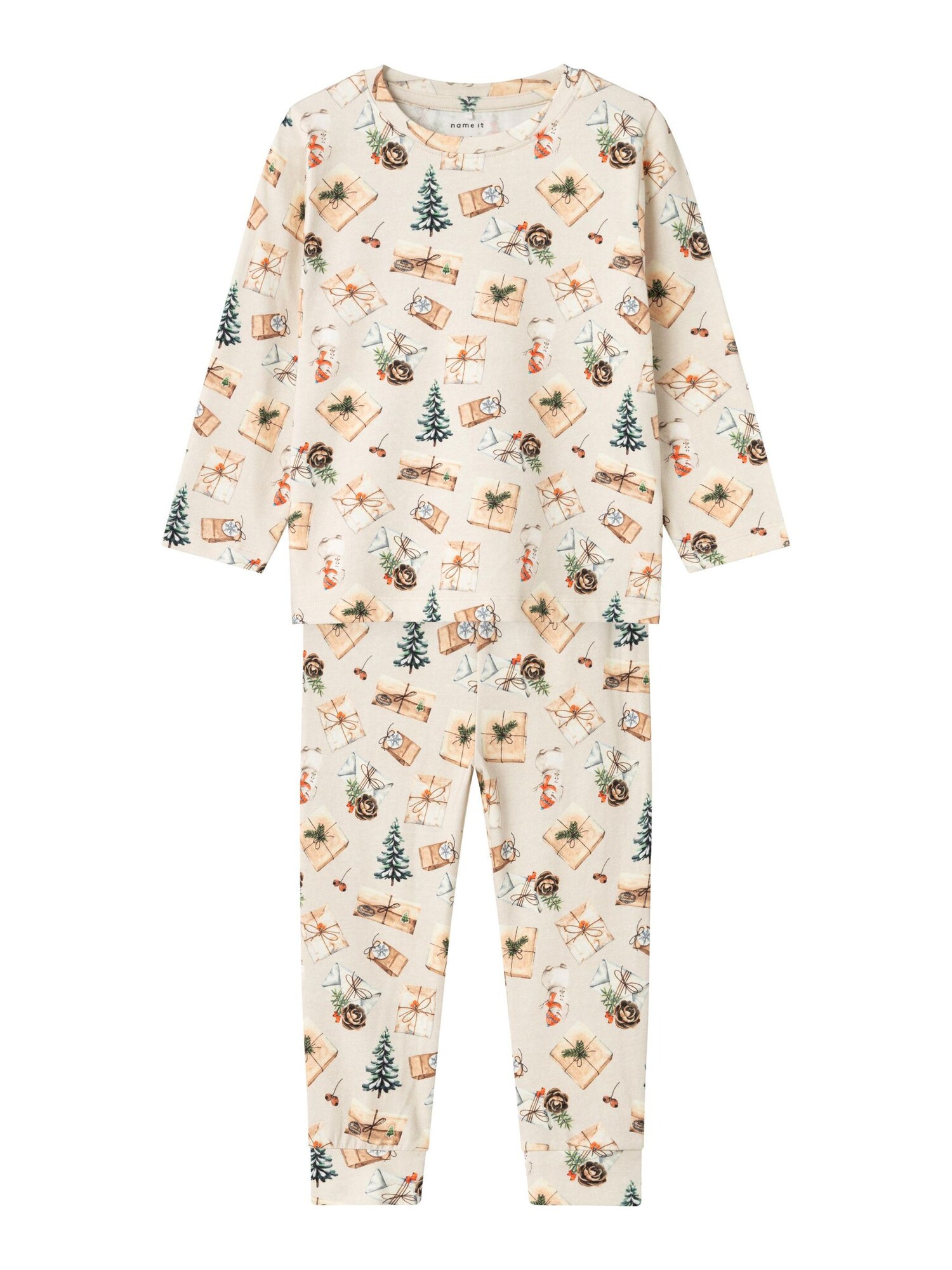 NAME IT Pijama  crema / mezcla de colores