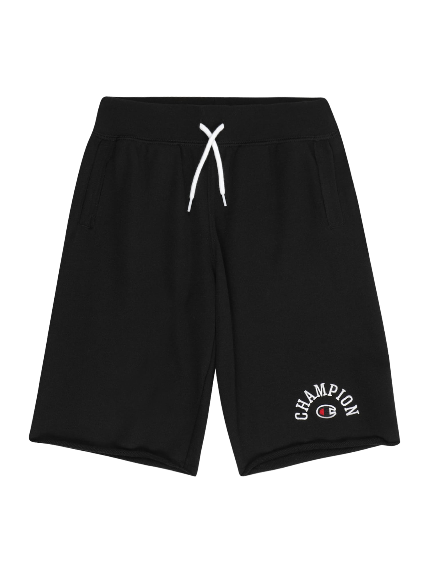 Champion Authentic Athletic Apparel Nohavice  čierna / biela