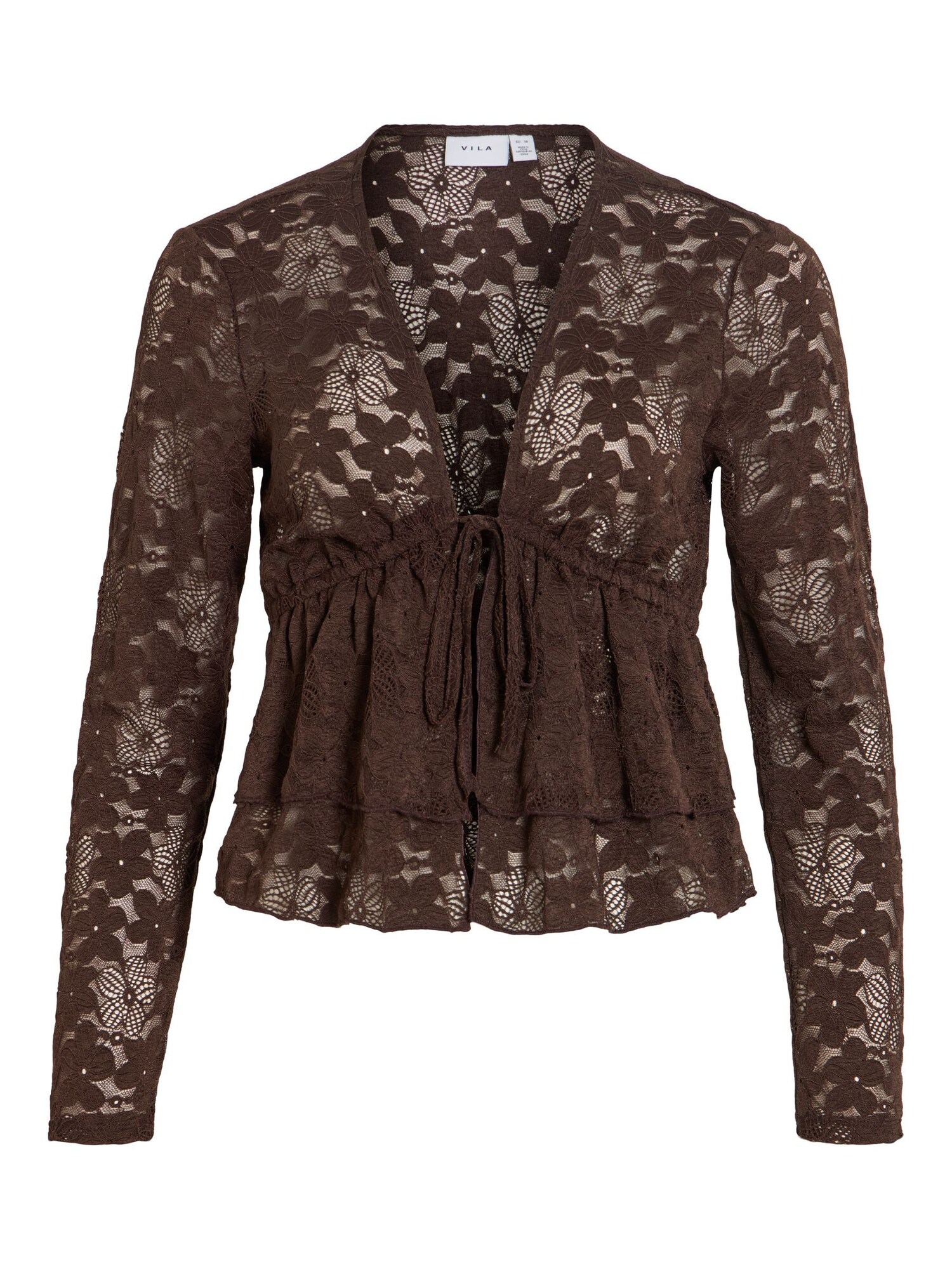 Vila Shirt Bruin