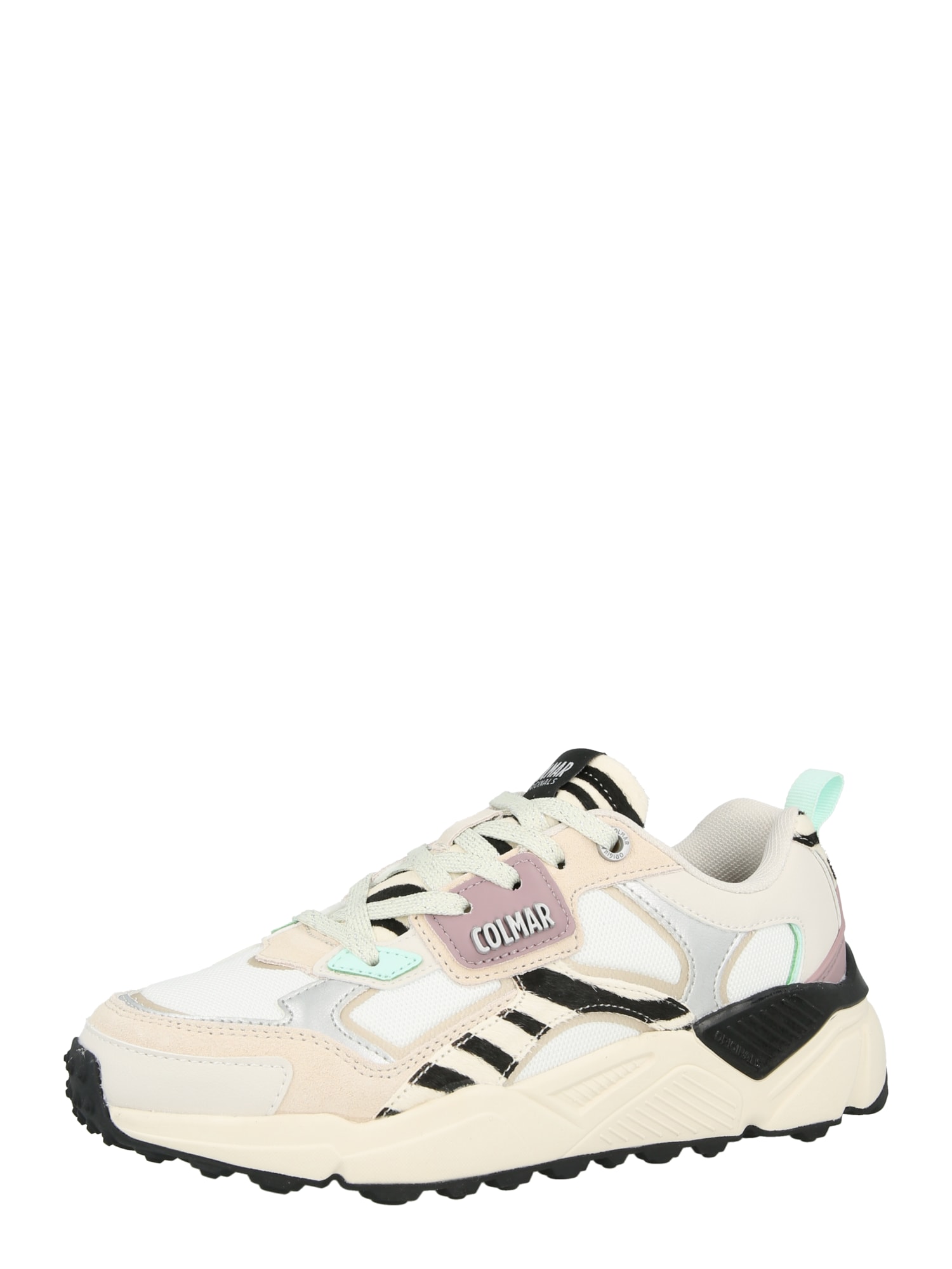 Colmar Zapatillas deportivas bajas 'Garner Zoe' arena / negro / plata / blanco