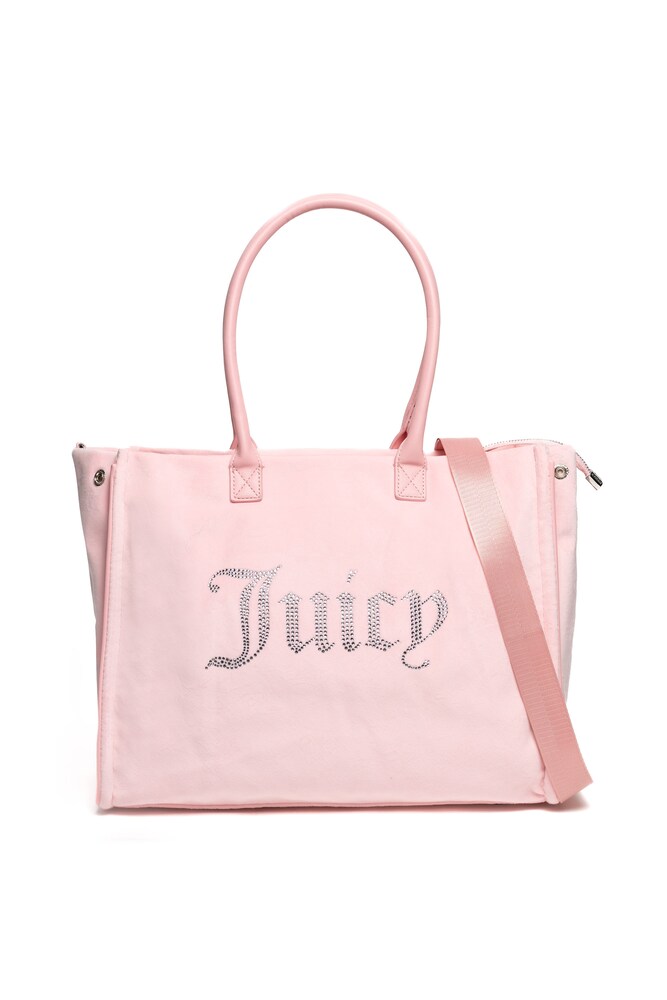 Juicy Couture Shopper 'IRIS ' Damen Größe One Size rosa / silber