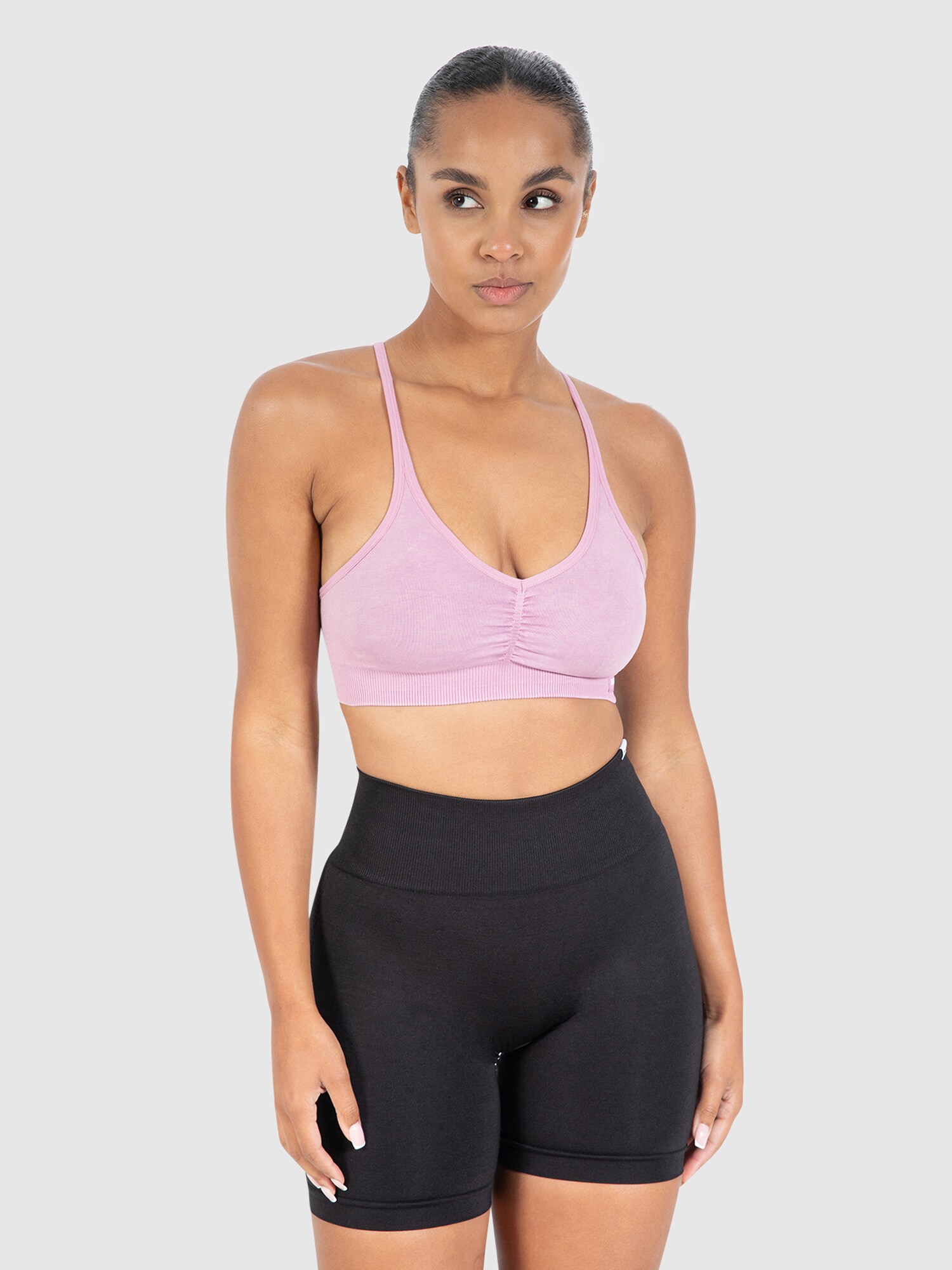 Thumbnail - Smilodox Sporttop Batik Scrunch