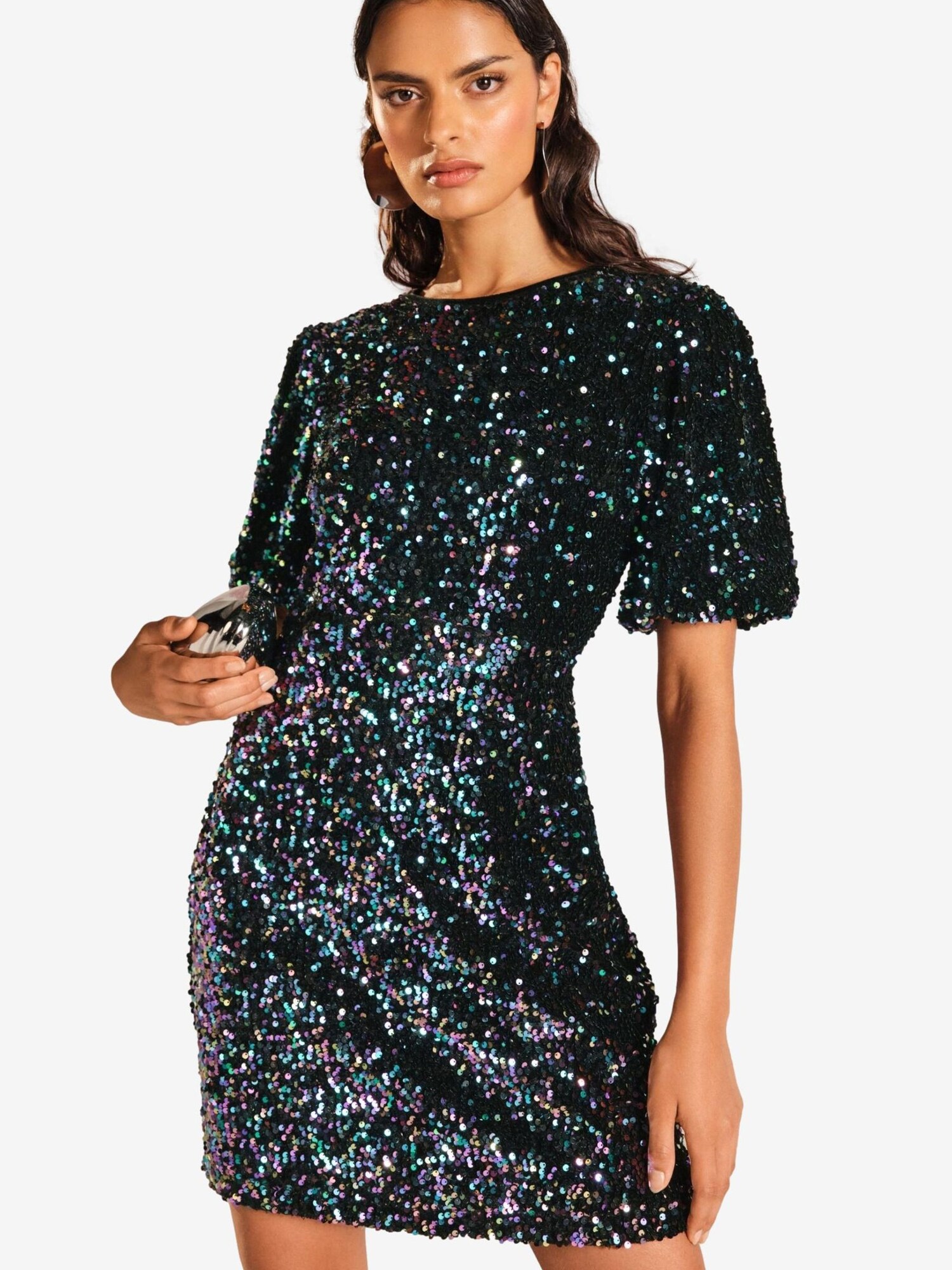 love & roses Rochie  albastru închis