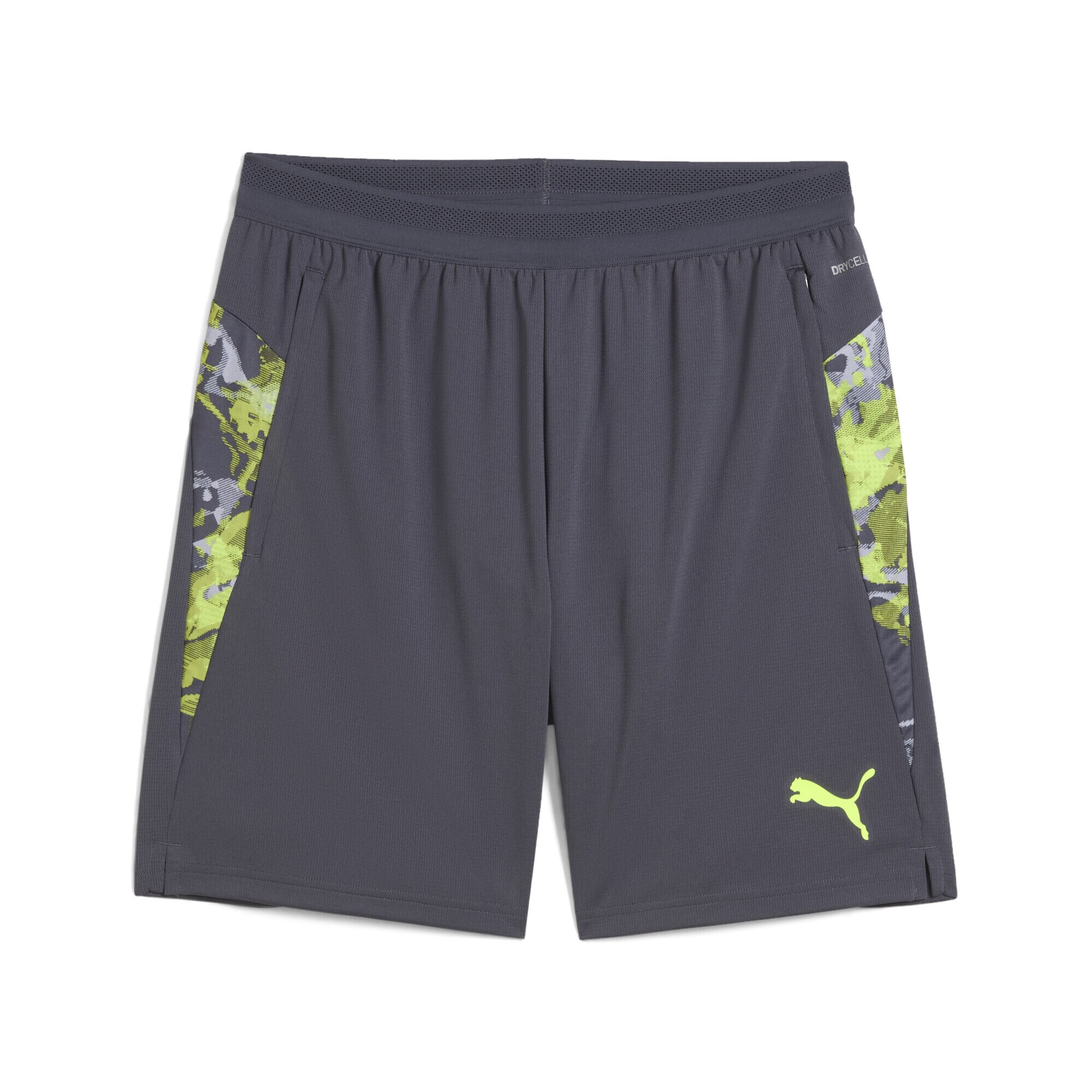 PUMA Pantaloni sport IndividualCUP  gri / gri închis / verde