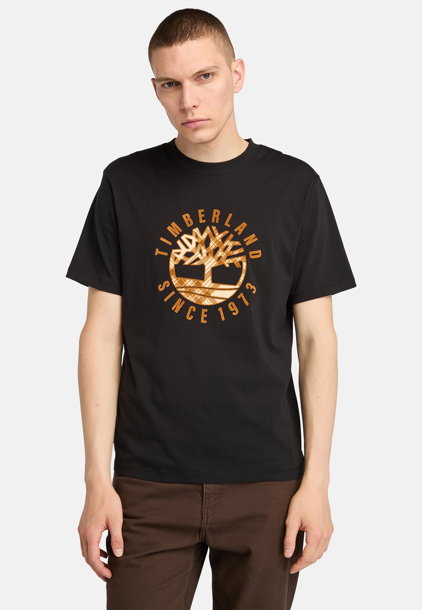 TIMBERLAND Póló  sárga / narancs / fekete termék 2. képe