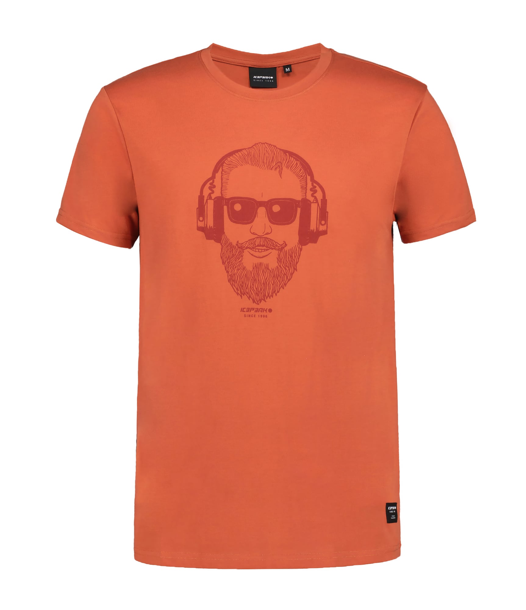 ICEPEAK Funkčné tričko 'Akera'  oranžovo červená