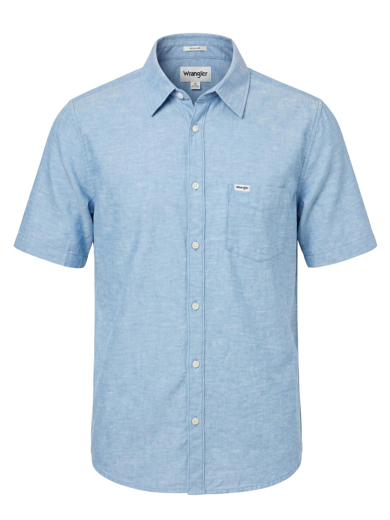 WRANGLER Camiseta '1 PKT SHIRT PACIFIC BLUE'  azul claro
