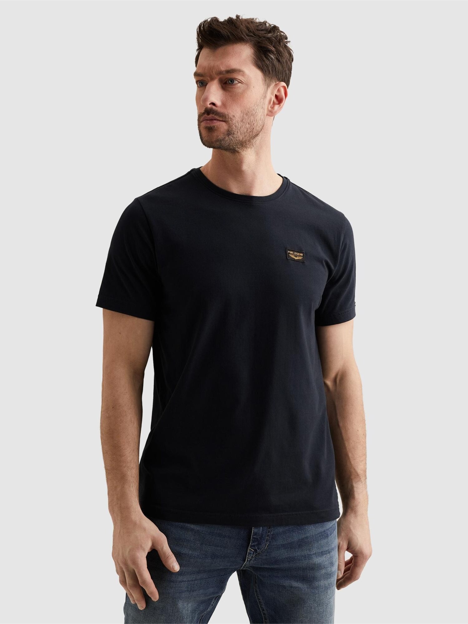 Pme Legend Shirt 'American Classic T-shirt' Donkerblauw