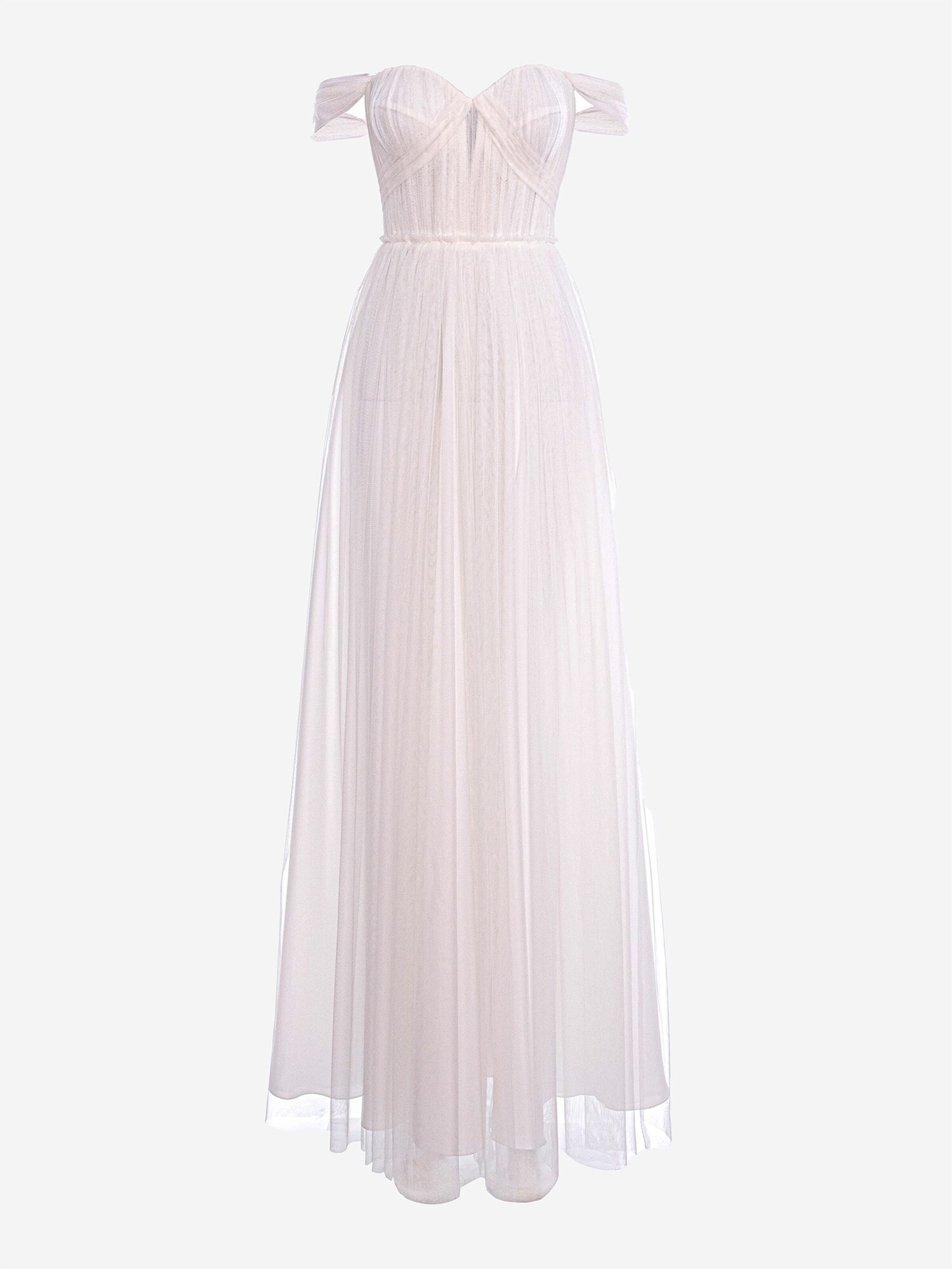 acob a porter Vestido de noche  blanco