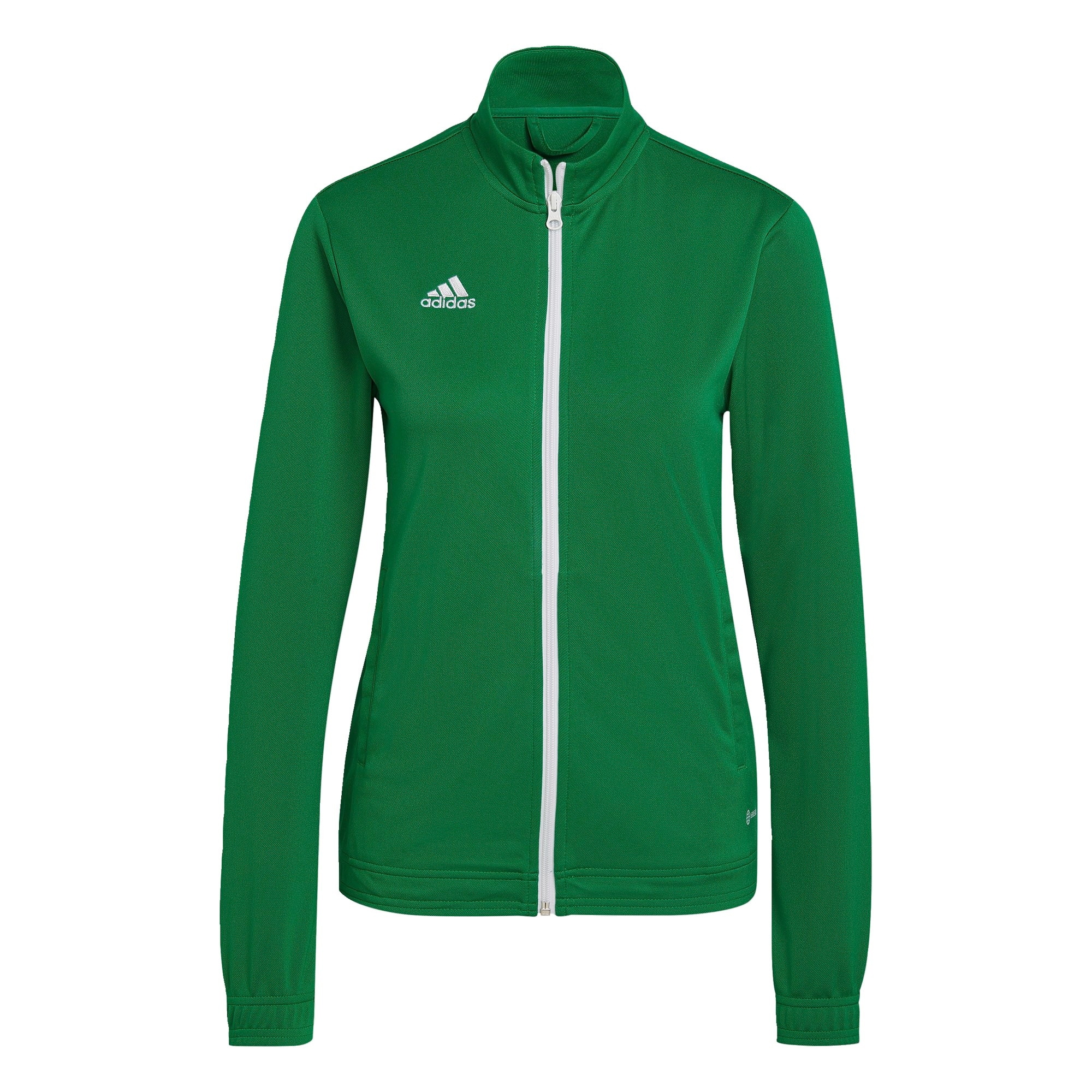ADIDAS PERFORMANCE Bluză cu fermoar sport ENT22  verde / alb