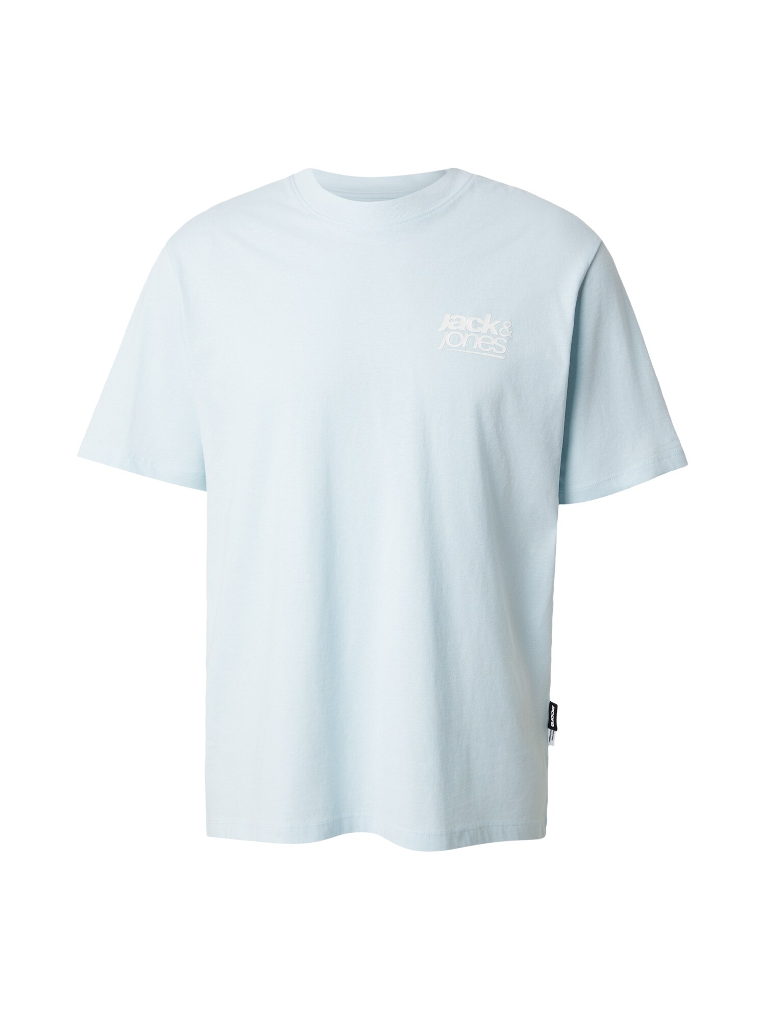 JACK & JONES Tricou 'JCOCLUB'  azur / albastru deschis / verde închis / alb