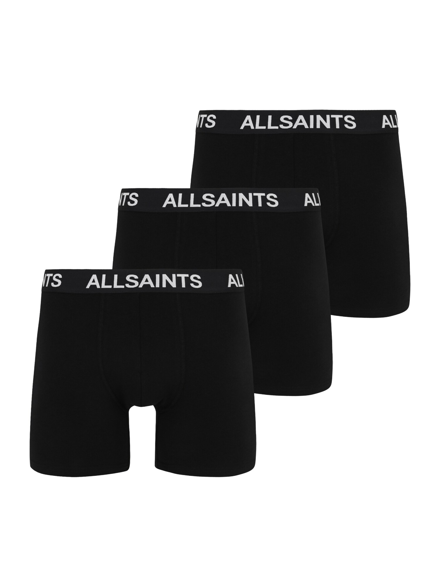 AllSaints Boxerky  čierna / biela
