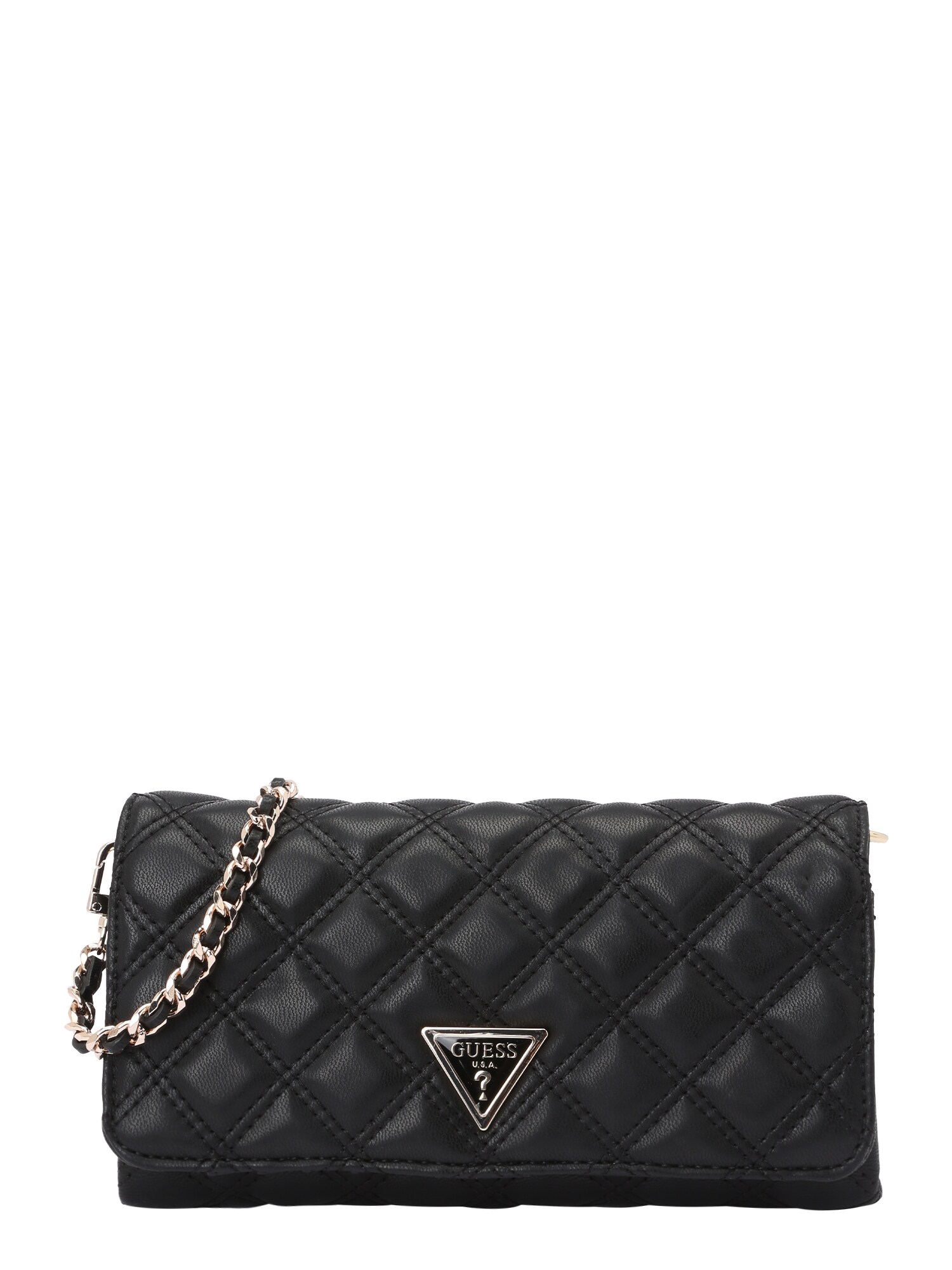 GUESS Geantă de umăr GIULLY II XBODY FLAP ORGANIZER  negru