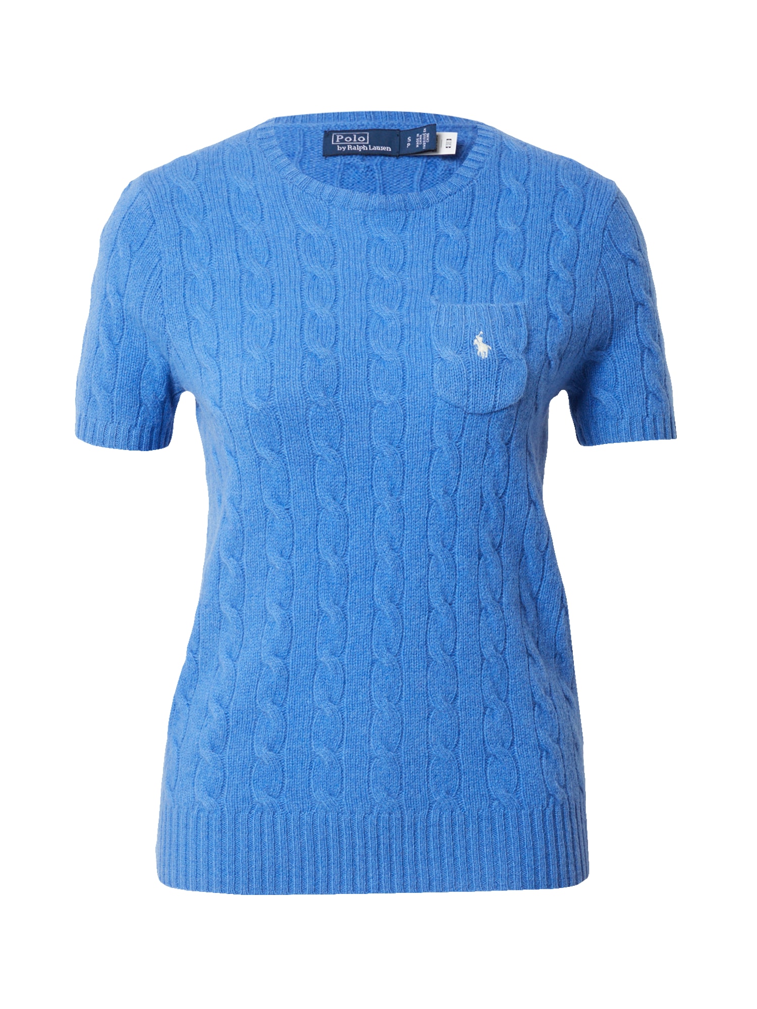 Polo Ralph Lauren Пуловер  кралско синьо / бяло