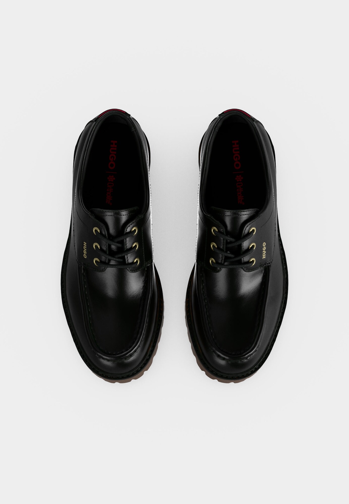 HUGO Zapatos con cordón 'Draven'  negro – imagen 3