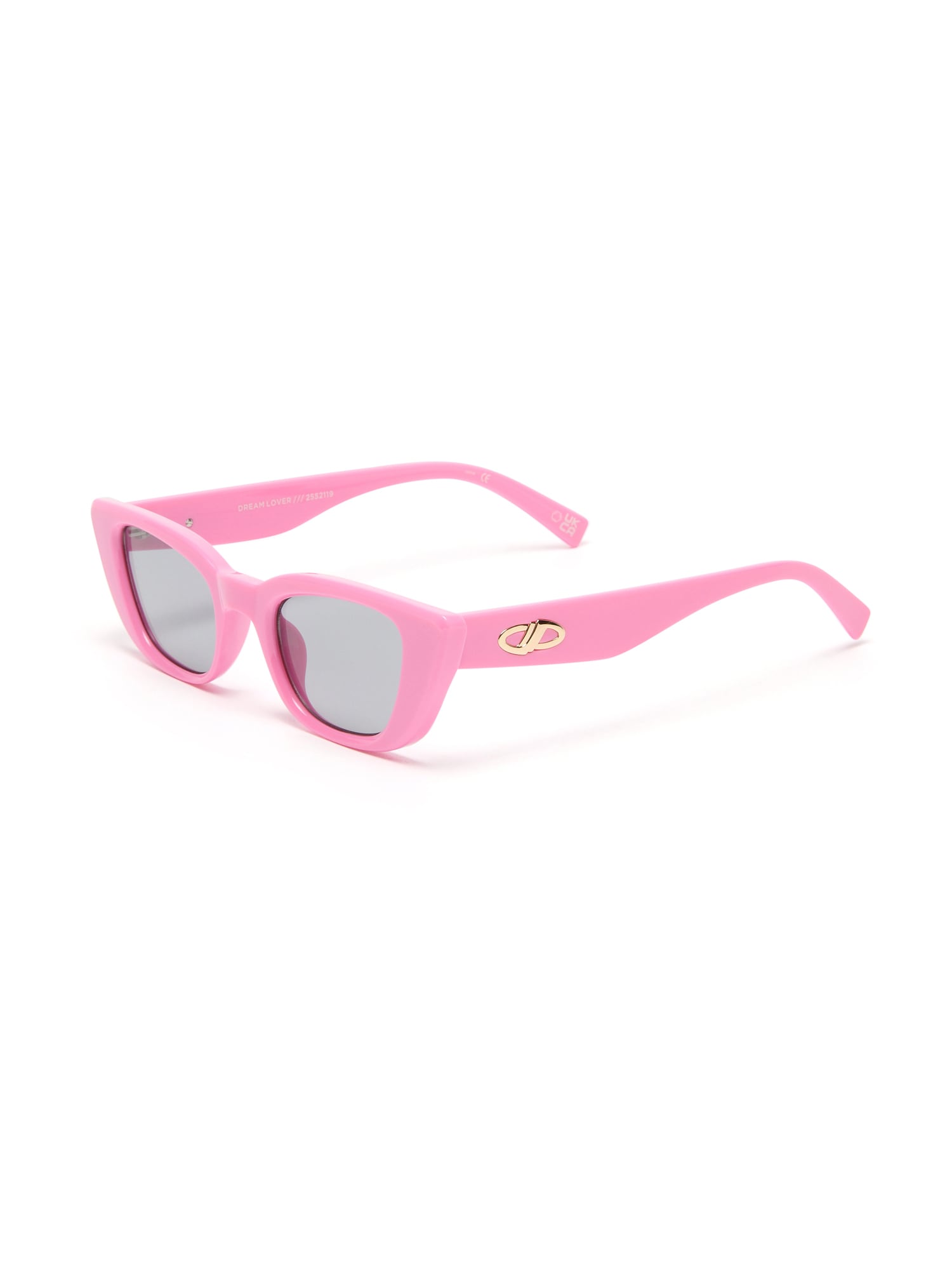 LE SPECS Ochelari de soare DREAM LOVER  gri fumuriu / roz