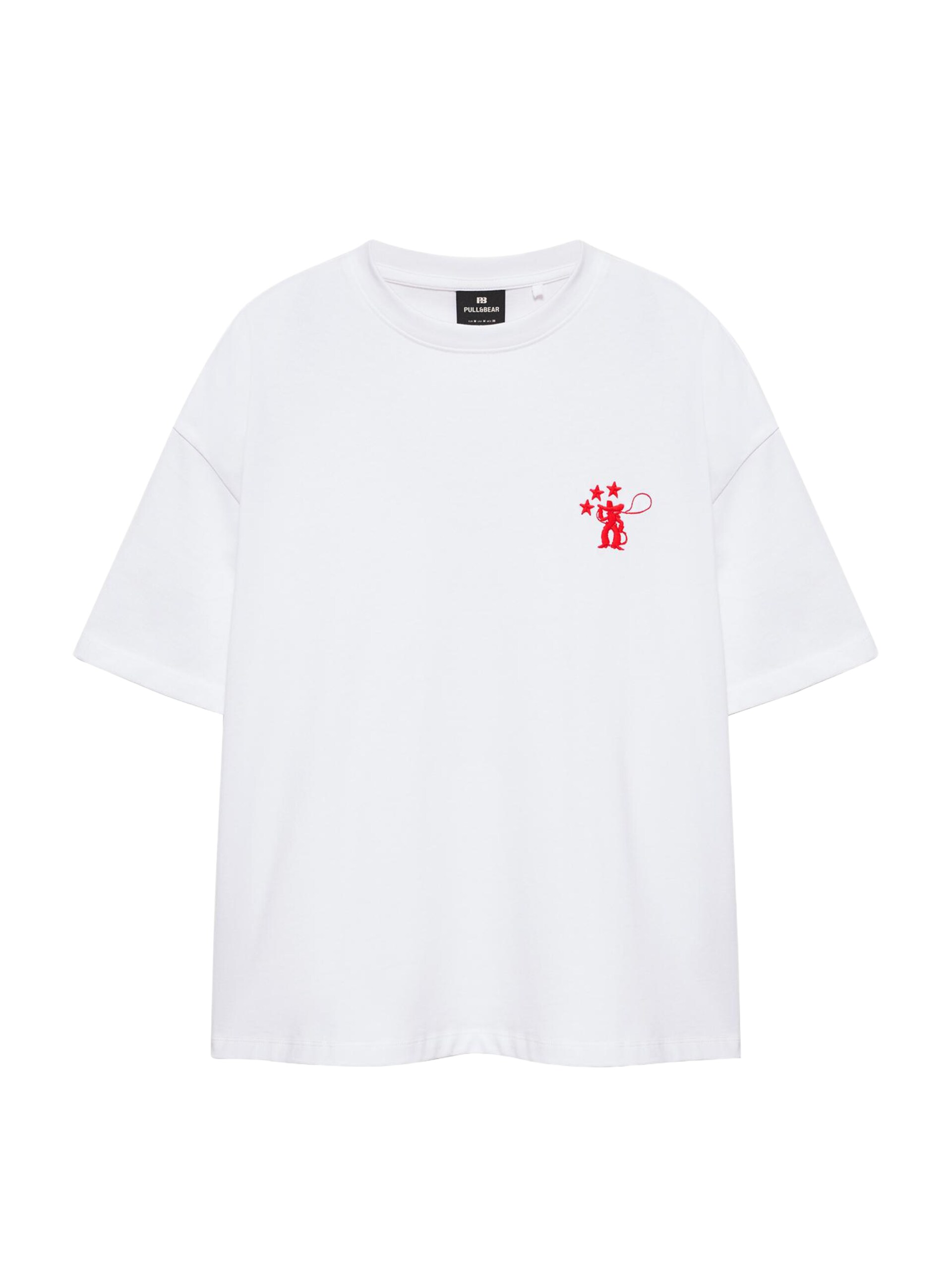 Pull & Bear T-shirt 'YEHA WORKER MAYO 26' herr