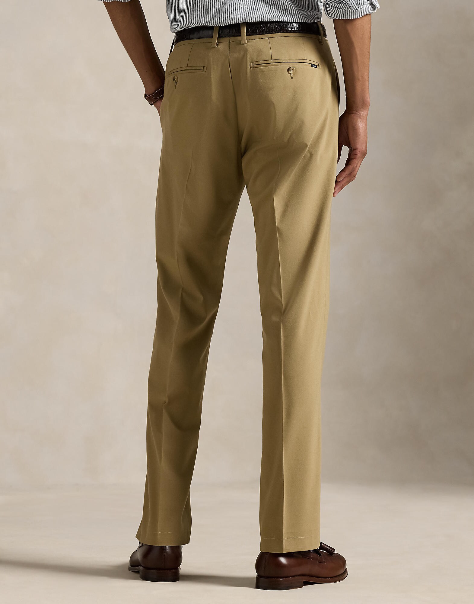 Polo Ralph Lauren Pantalón de pinzas caqui – imagen 3