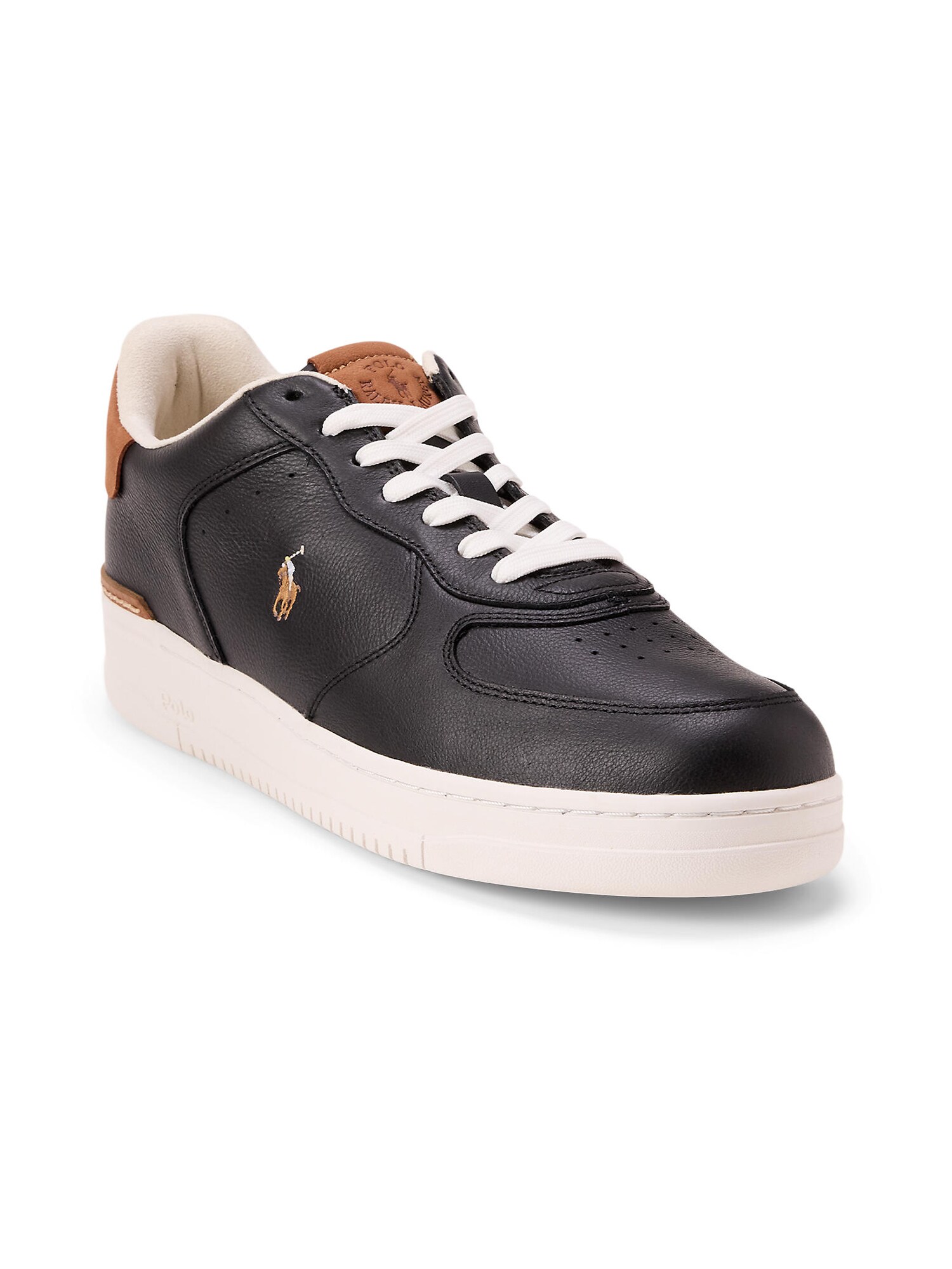 Polo Ralph Lauren Sneaker low MASTERS  maro / negru