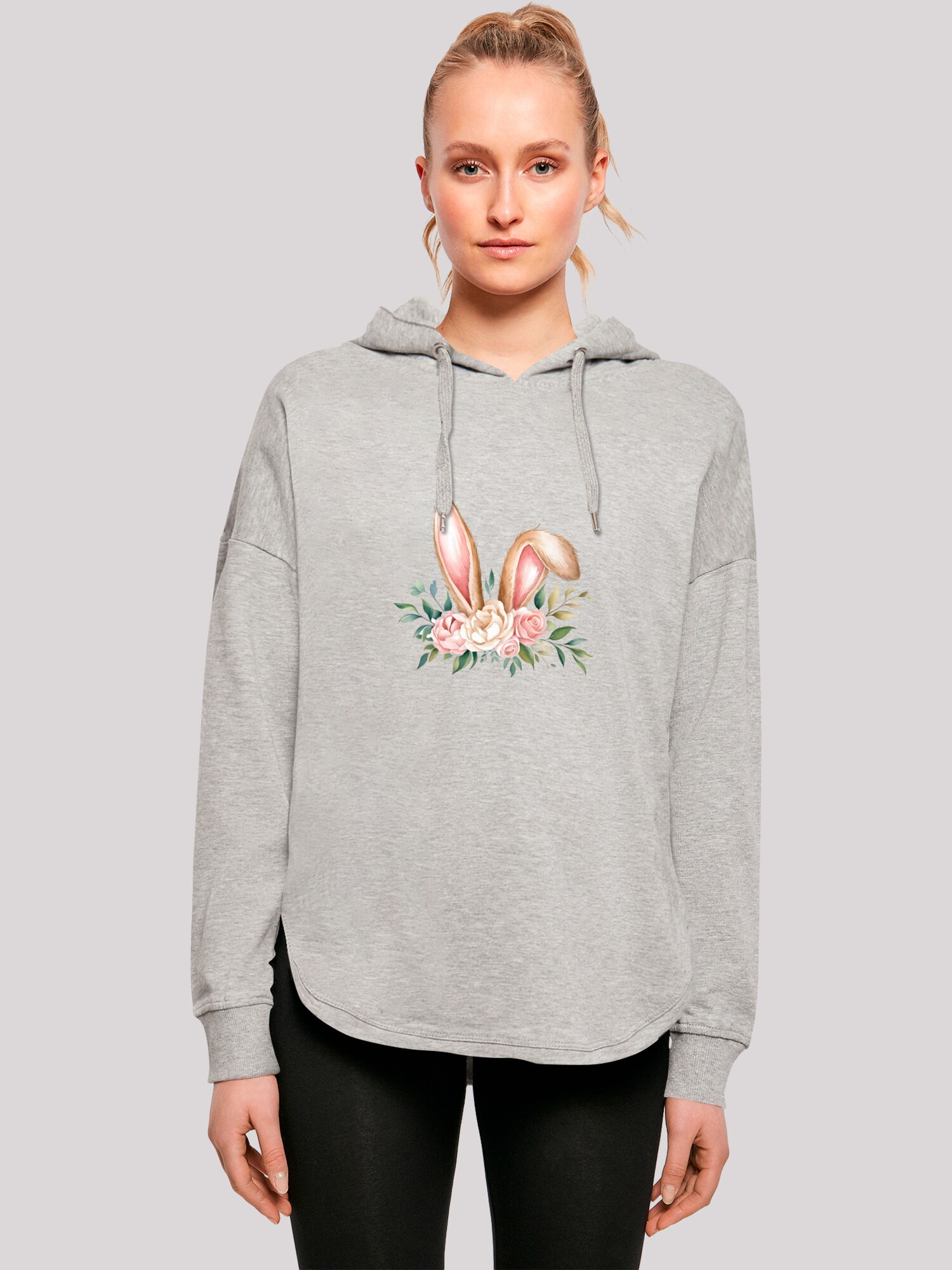 Thumbnail - F4NT4STIC Sweatshirt Blumen Osterhasen Ohren Dekor