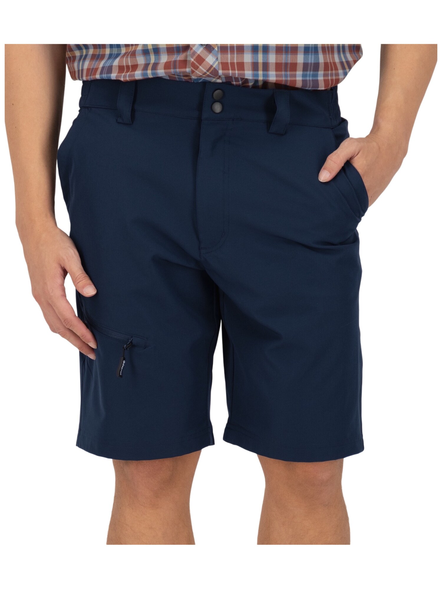 deproc Hlače za vanjske uvjete 'Trekkingshorts Kentville MEN Bermuda Outdoorhose Funktionshose Shorts' mornarsko plava