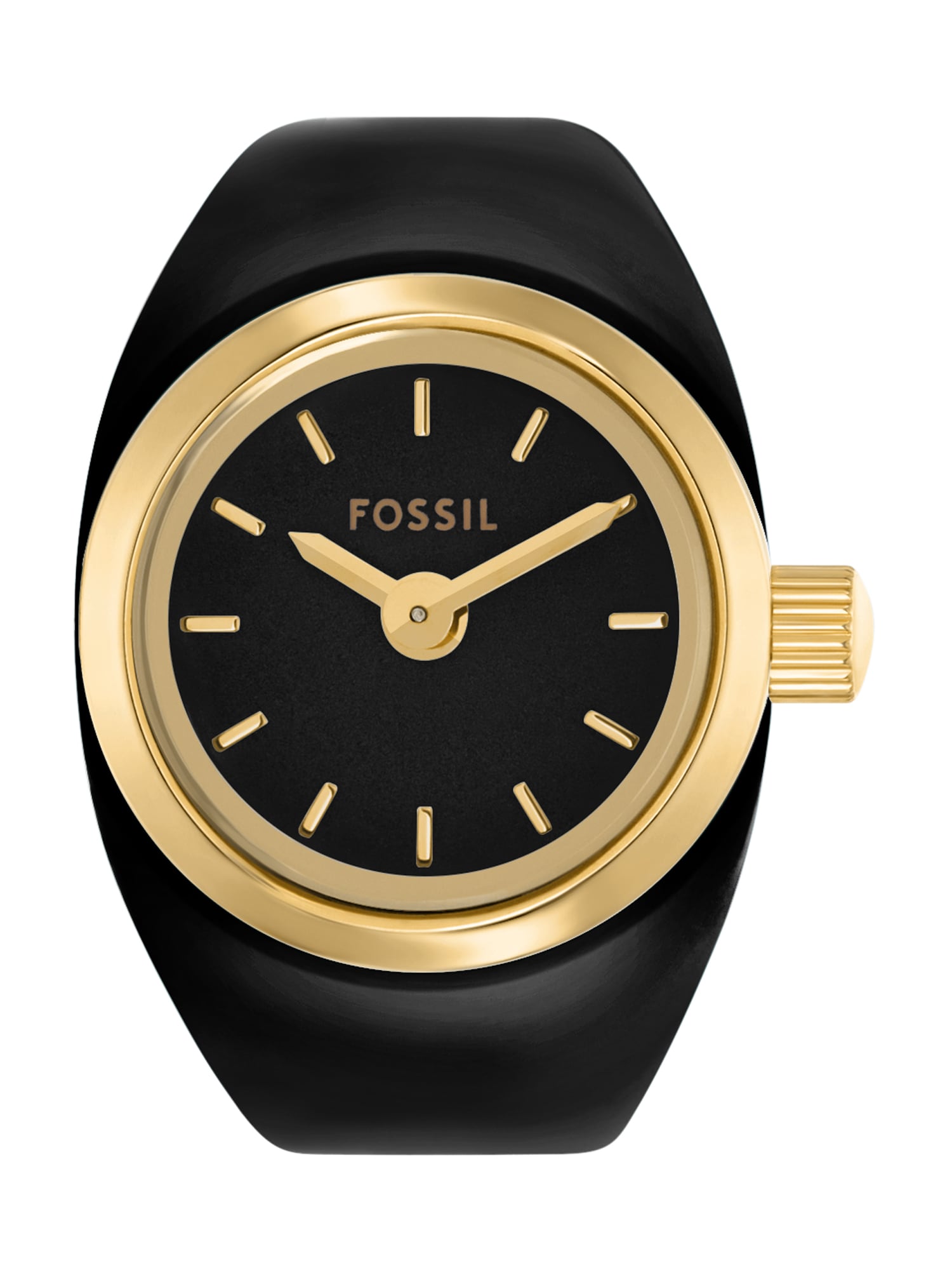FOSSIL Gyűrűk arany / fekete termék 2. képe