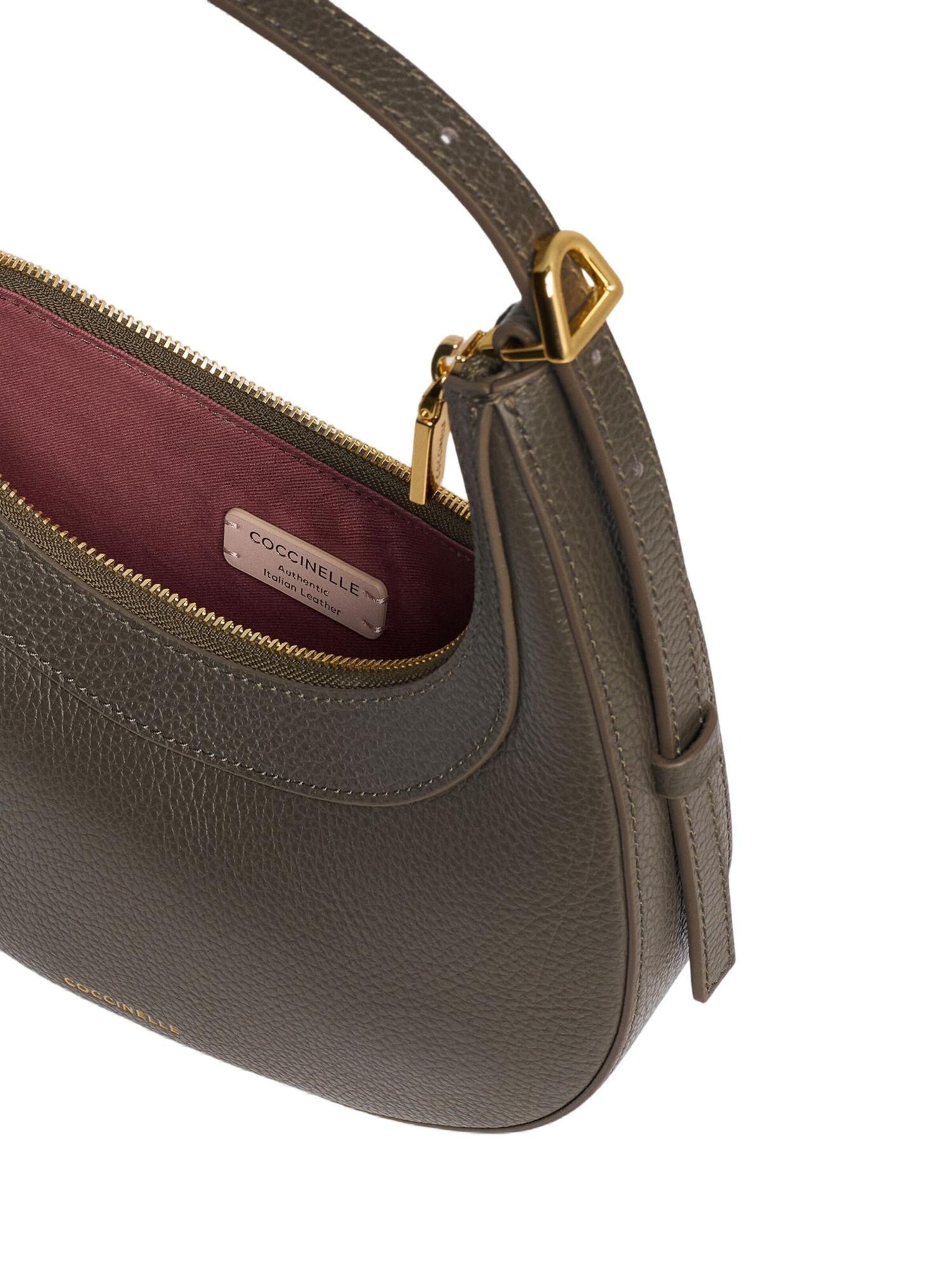 Coccinelle Bolso de mano 'COCCINELLE Whisper Mini F26' marrón oscuro – imagen 2