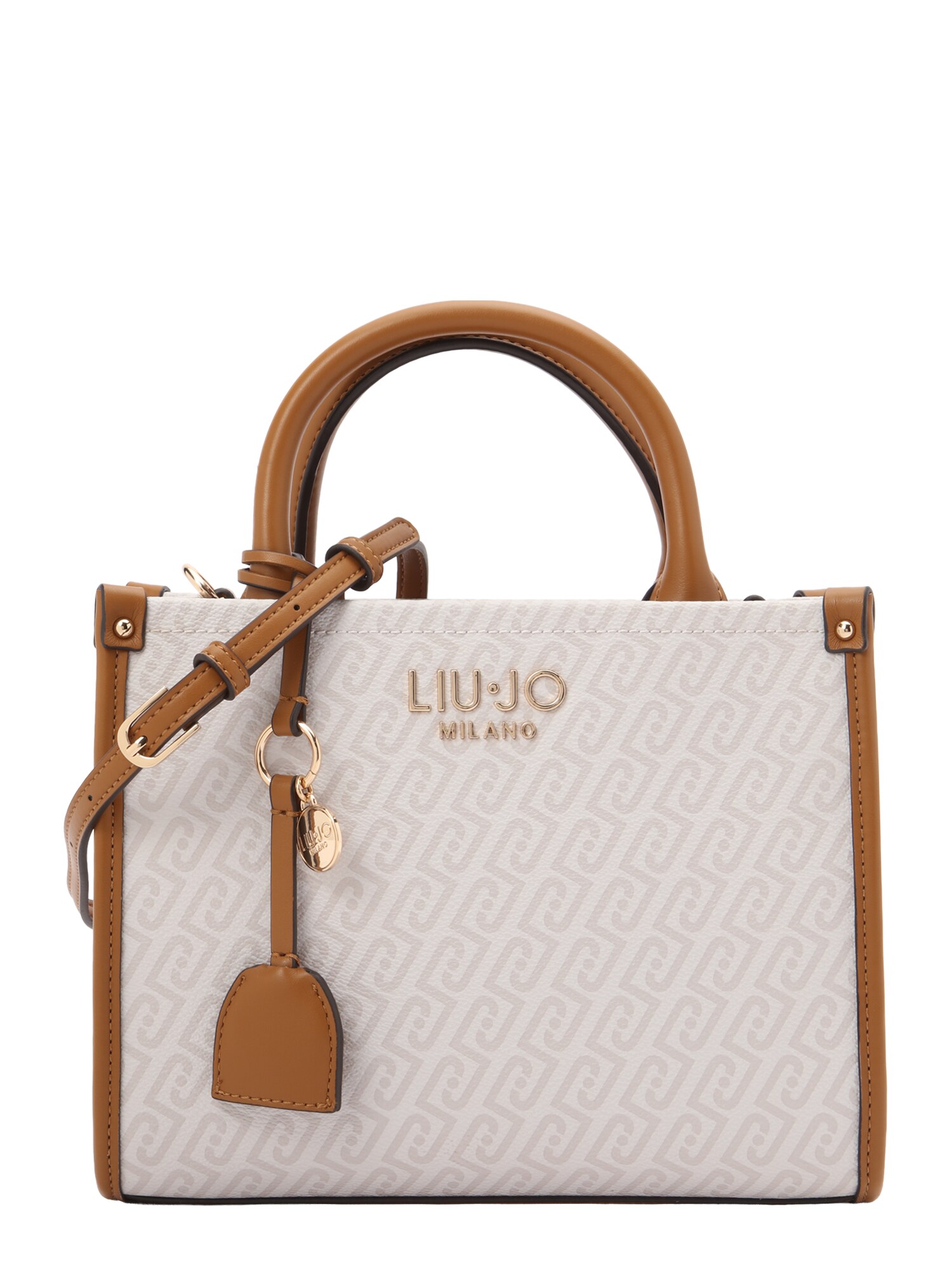 Liu Jo Poșete ECS  alb kitt / ecru / maro coniac