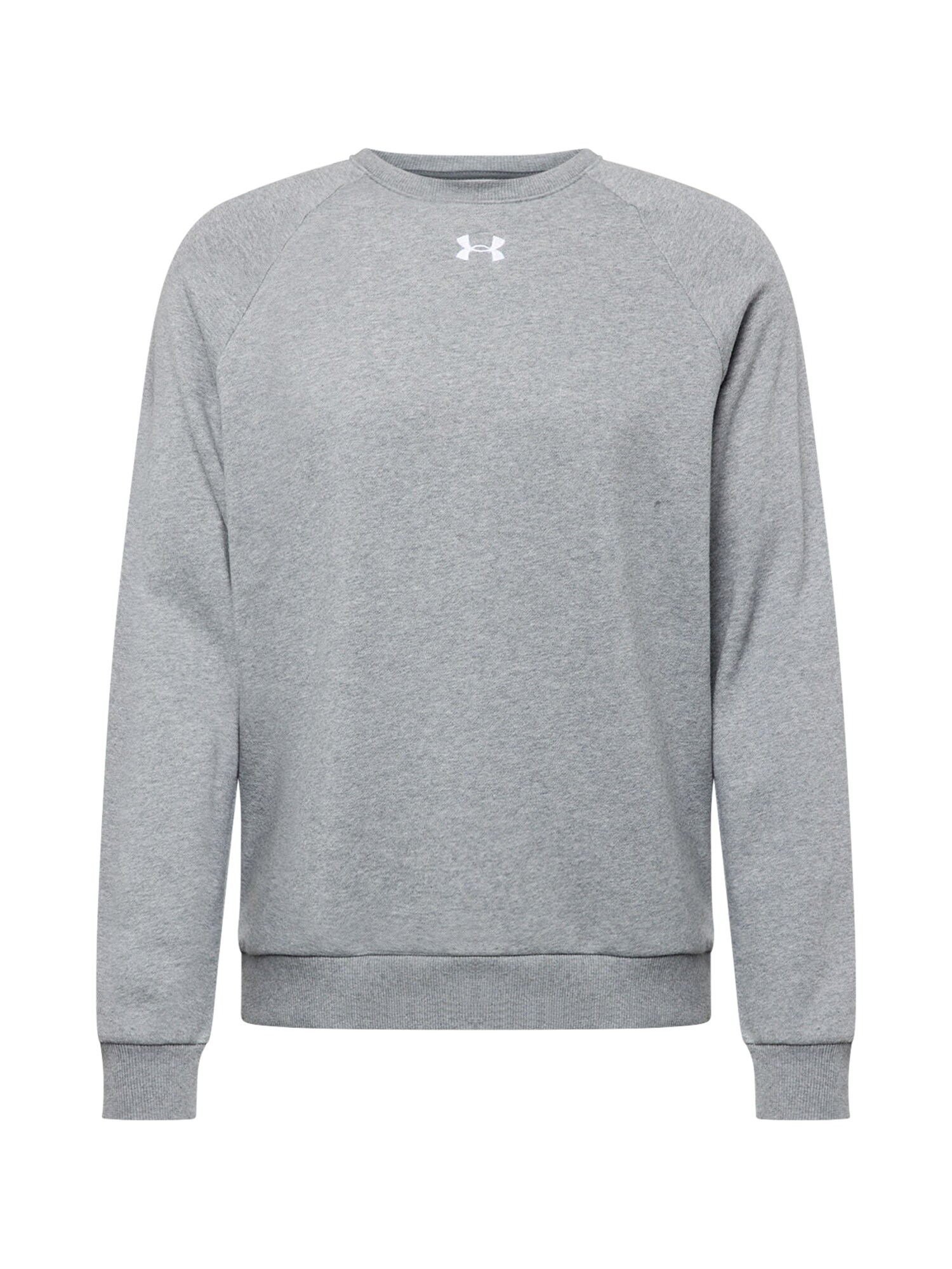 UNDER ARMOUR Hanorac sport Rival  gri amestecat / alb