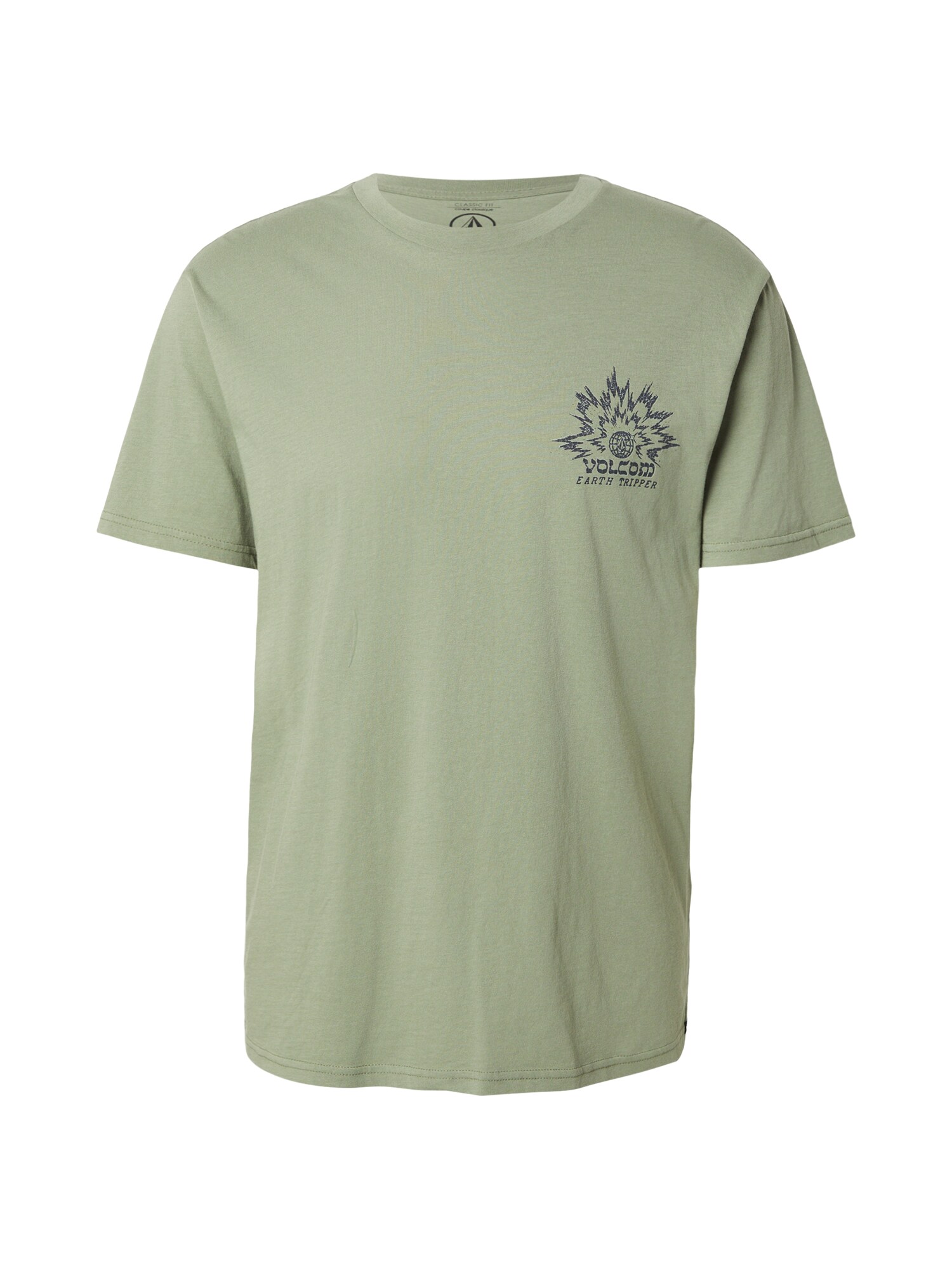 Volcom Tricou  bleumarin / verde deschis
