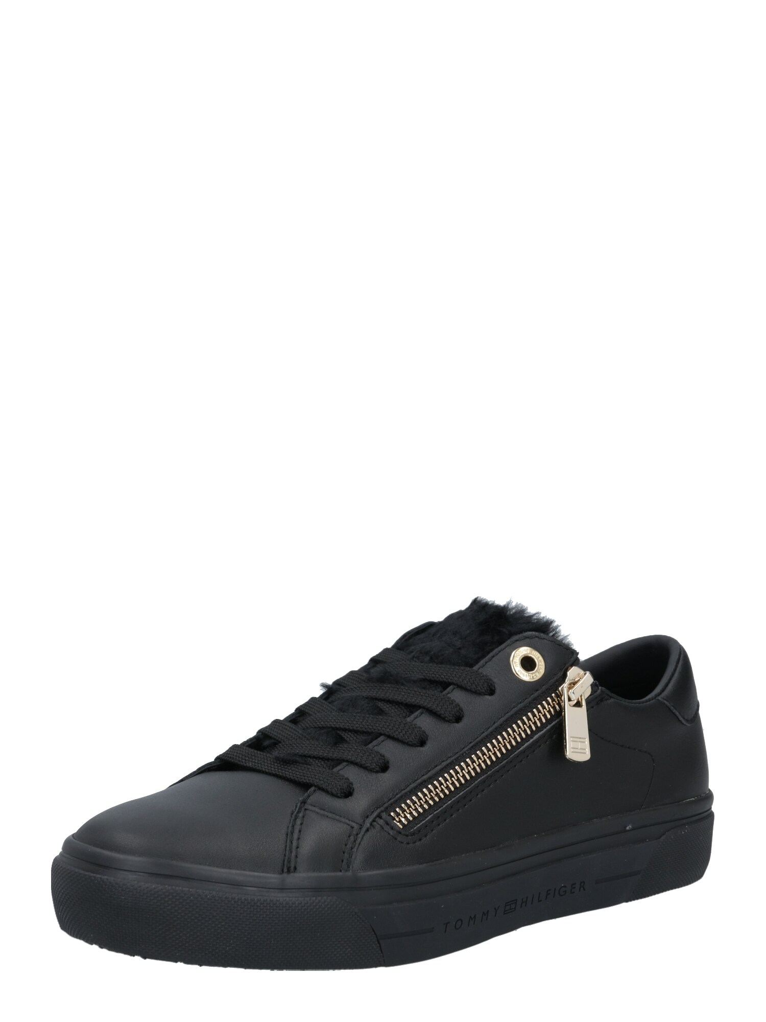 TOMMY HILFIGER Sportbačiai be auliuko 'CASUAL WARMLINED'  juoda
