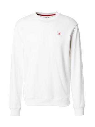 Scotch & Soda Sweatshirt ‘Essential’ Knalrood / Wit / Offwhite