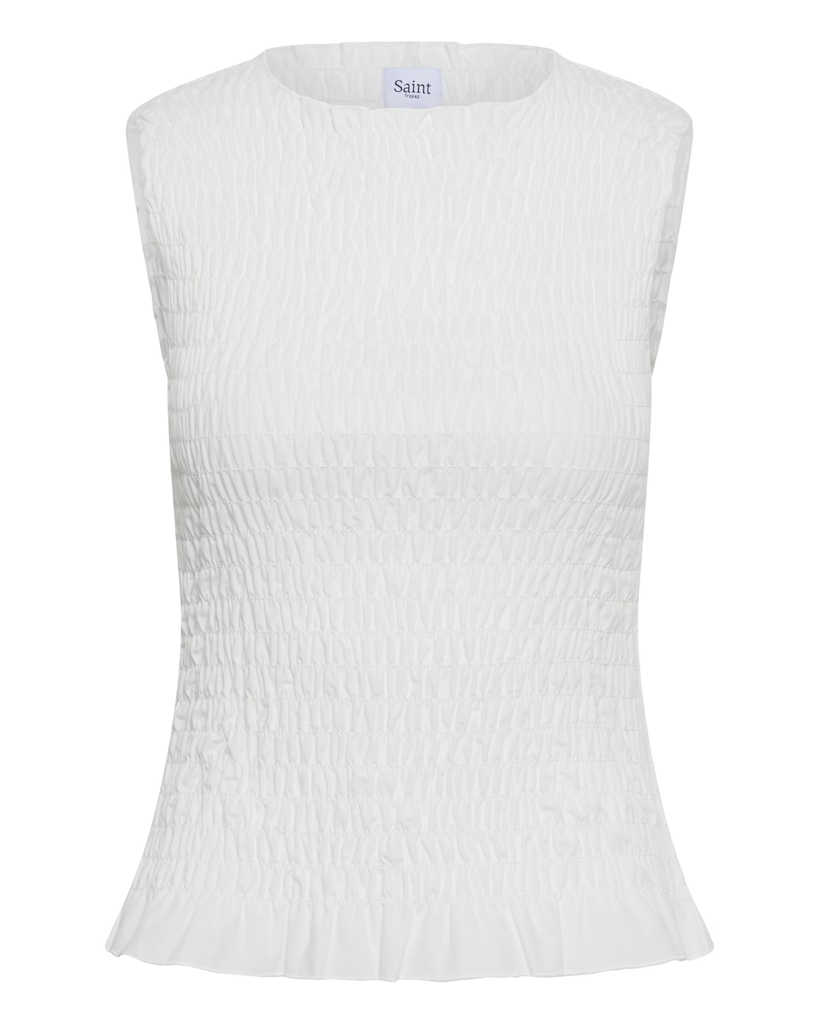 SAINT TROPEZ Top 'NaciaSZ'  blanco