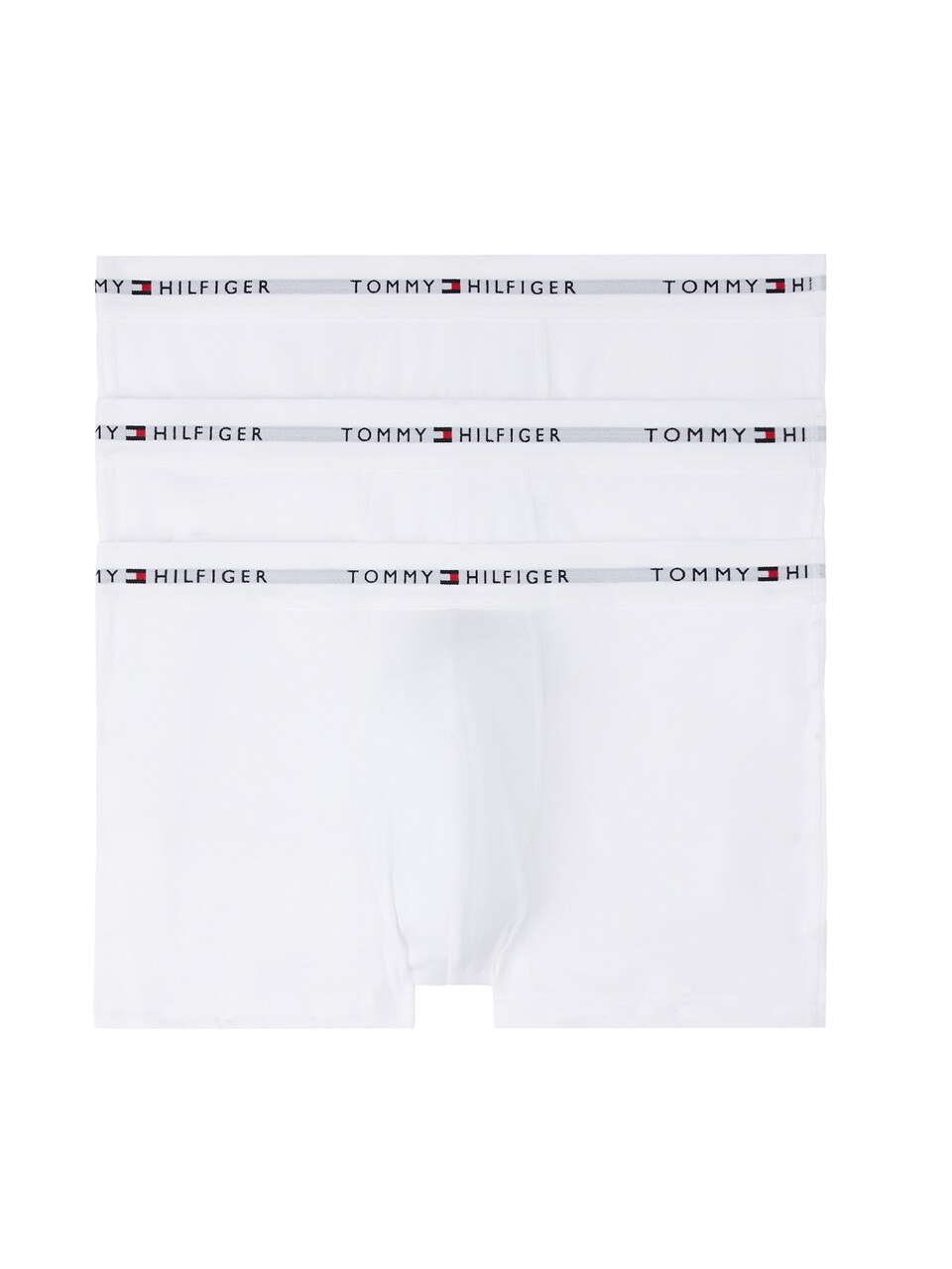 Boxershorts 'Essential' mörkblå / röd