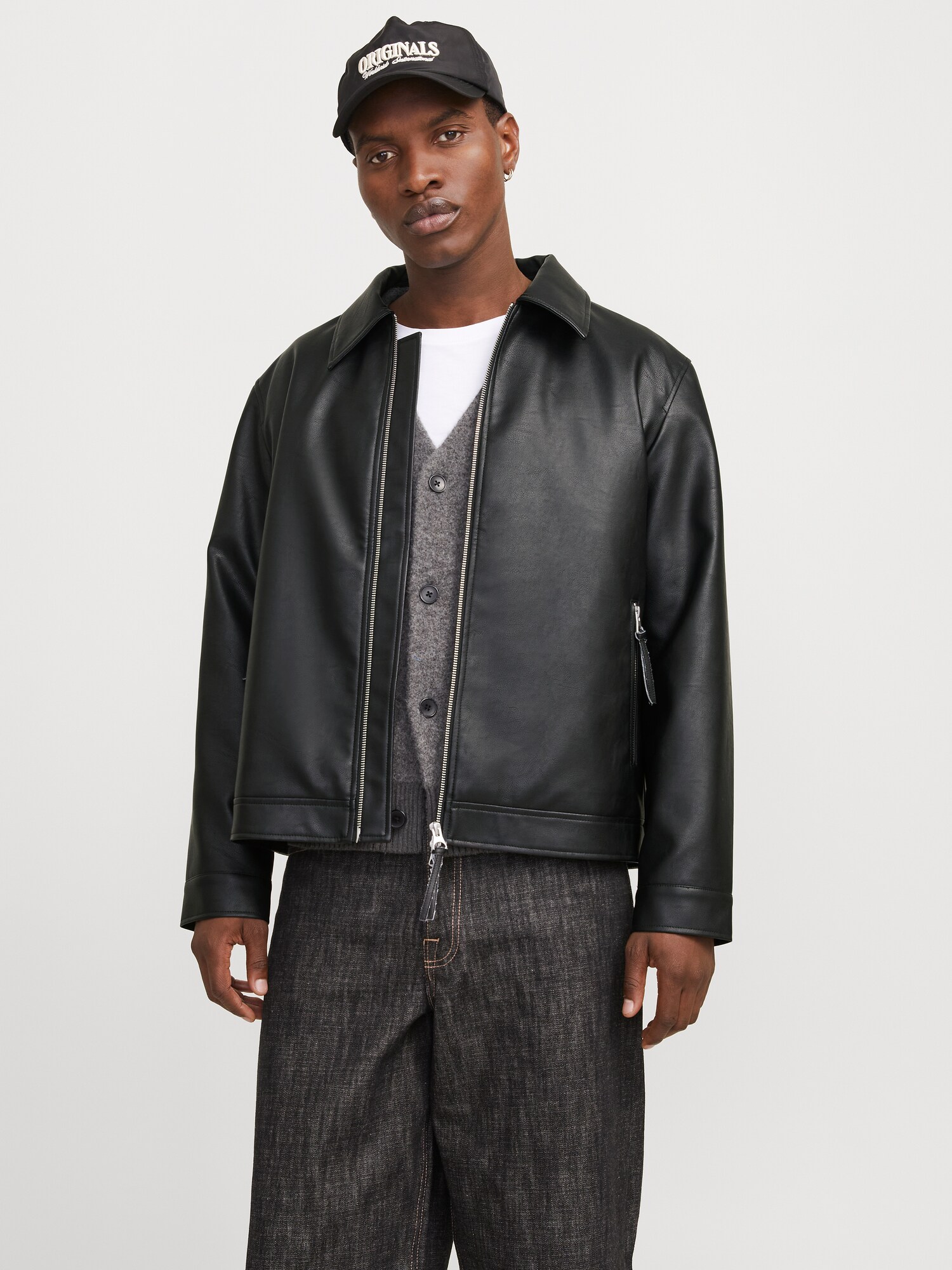 JACK & JONES Átmeneti dzseki 'JORAustin'  fekete termék 2. képe
