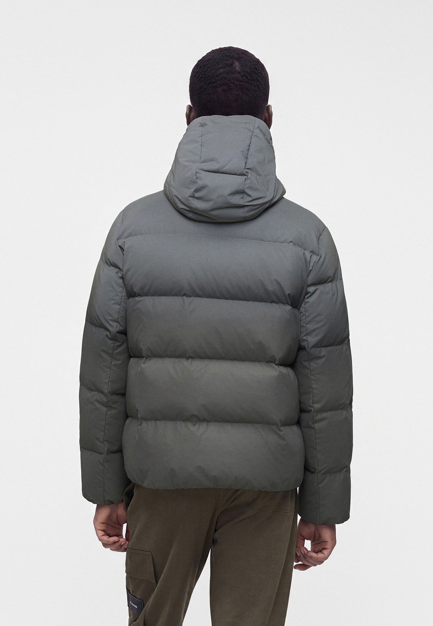 Calvin Klein Jeans Chaqueta de invierno gris basalto / gris plateado – imagen 3