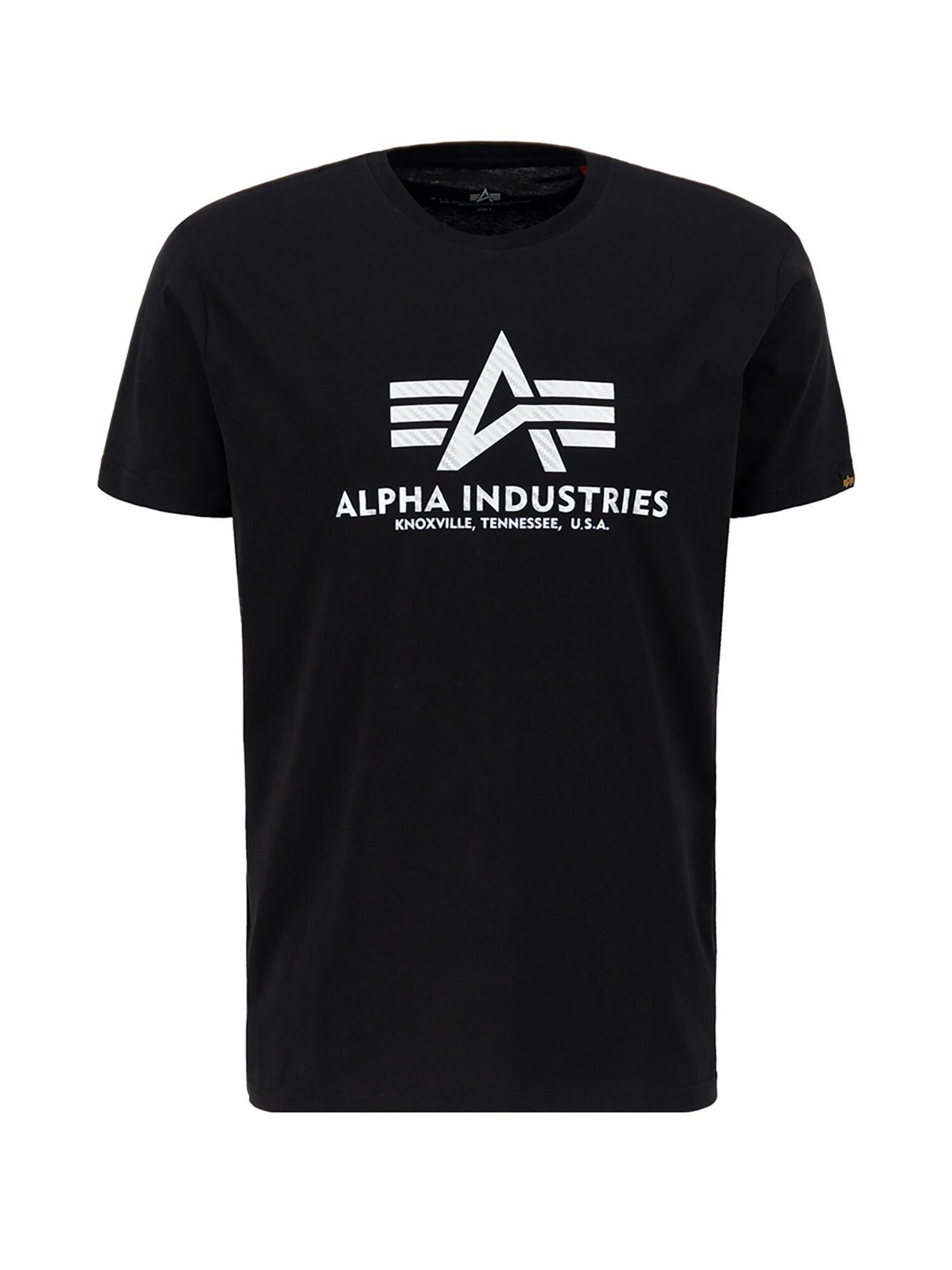 ALPHA INDUSTRIES Camiseta  negro