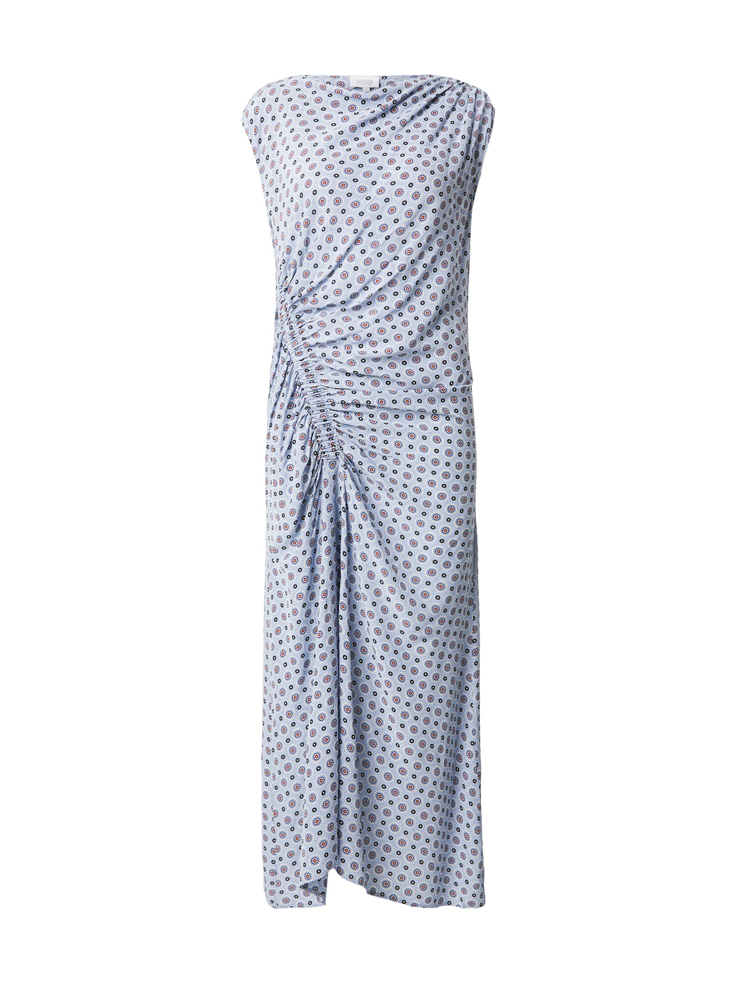 & Other Stories Rochie albastru fumuriu / roșu / negru / alb