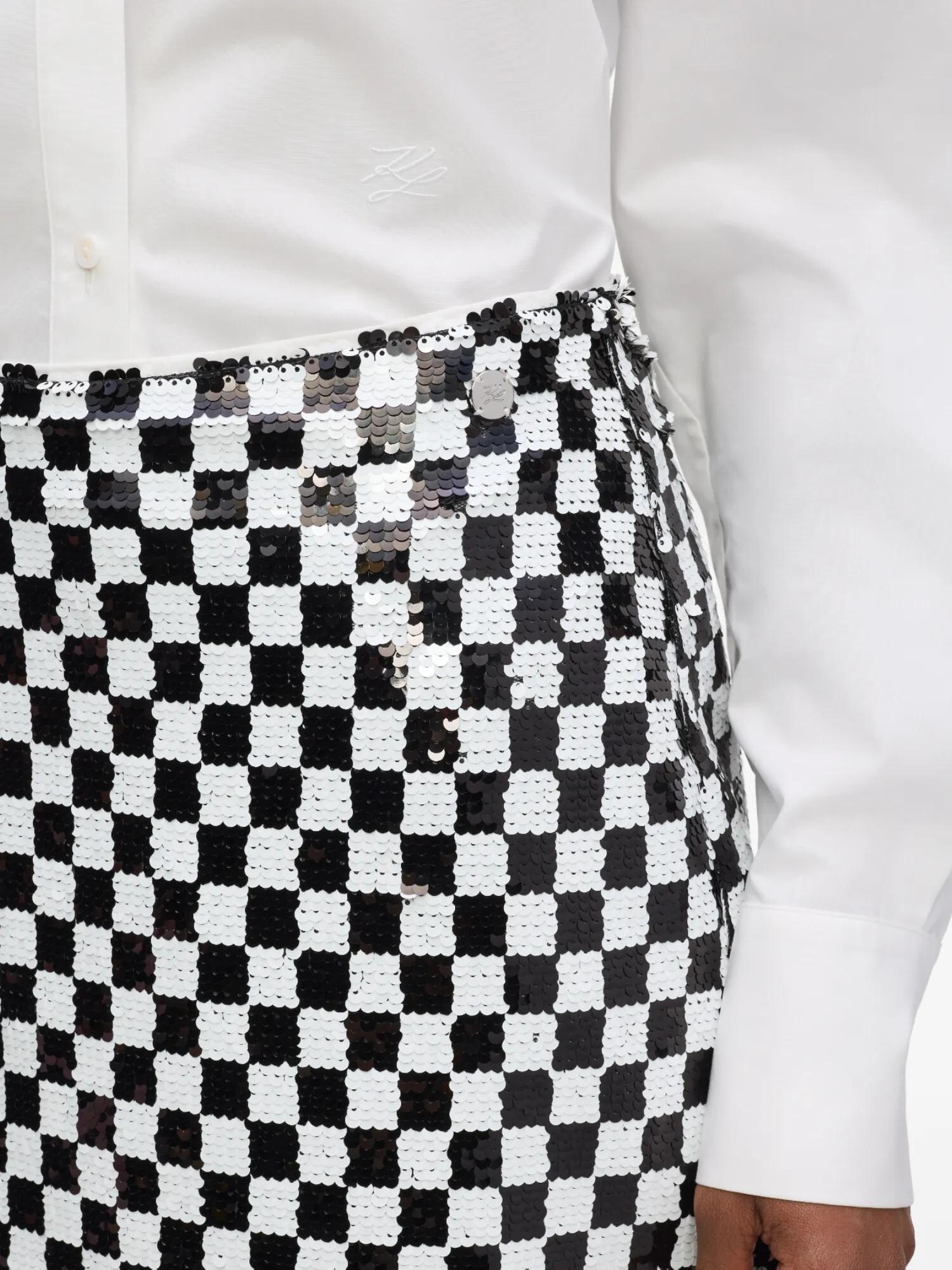 Karl Lagerfeld Falda negro / blanco – imagen 12