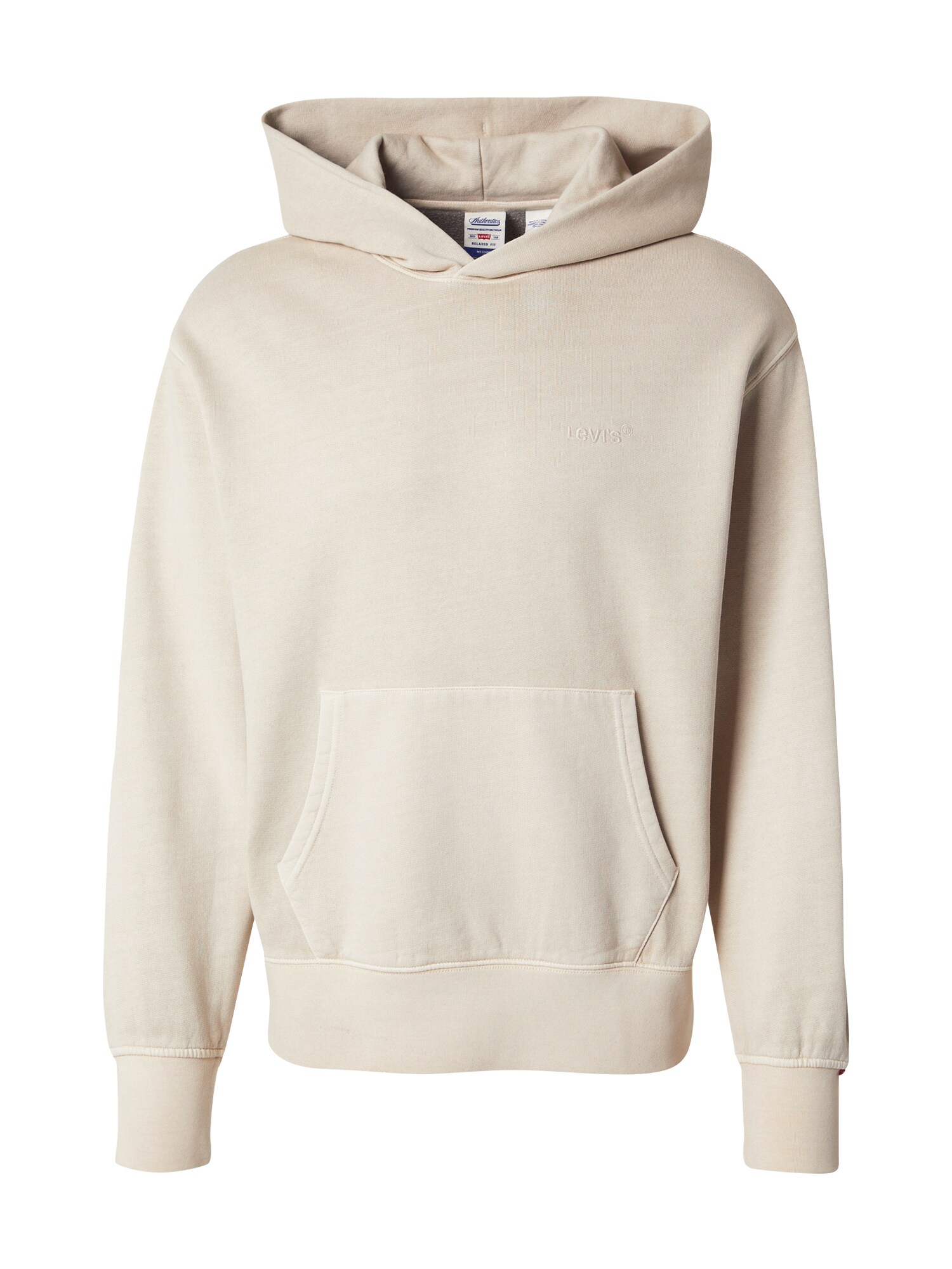 LEVIS ® Bluză de molton Authentic Hoodie  grej