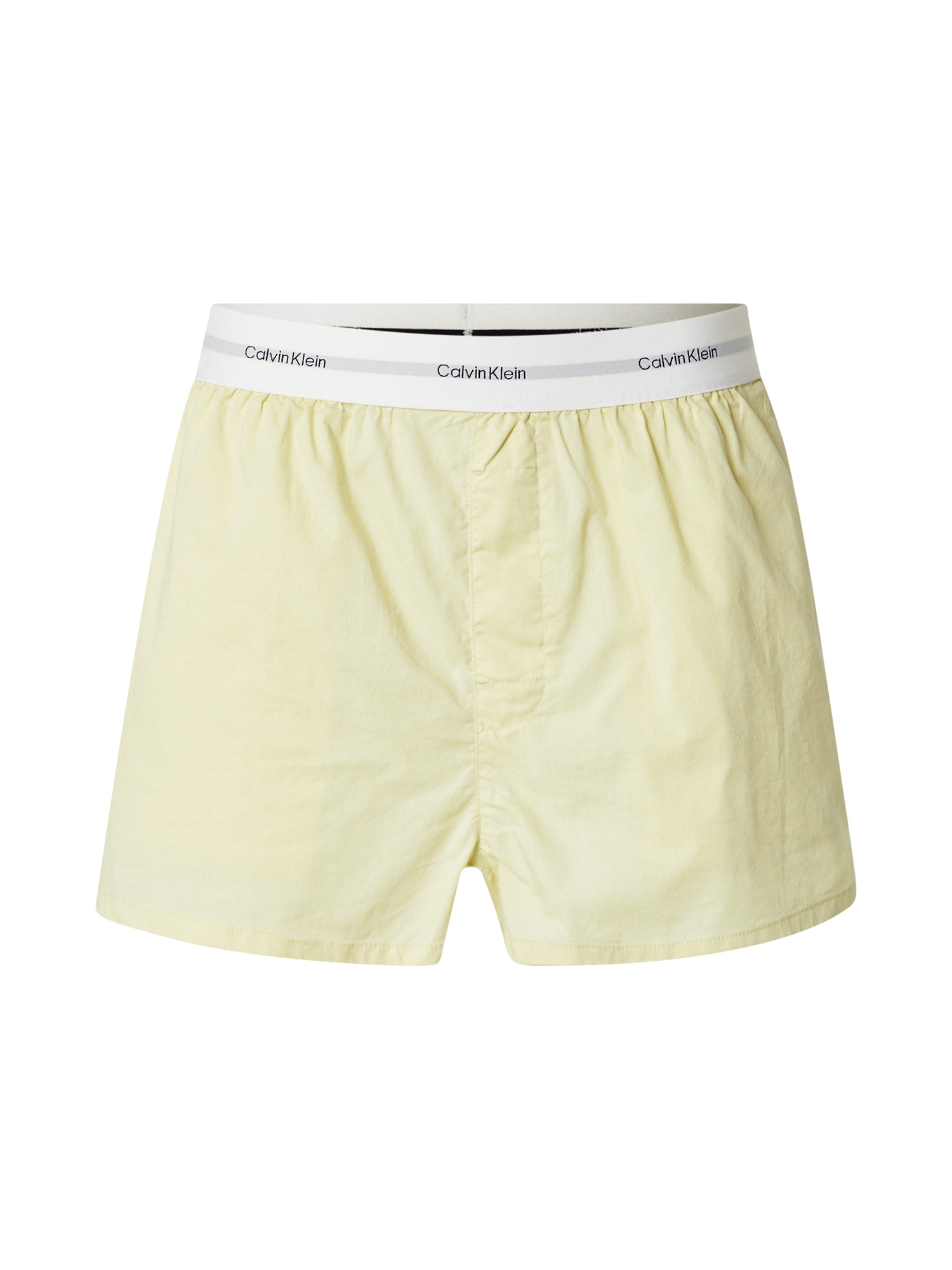 Calvin Klein Underwear Pizsama nadrágok  pasztellsárga / világosszürke / fekete / fehér akciós termékkép 1