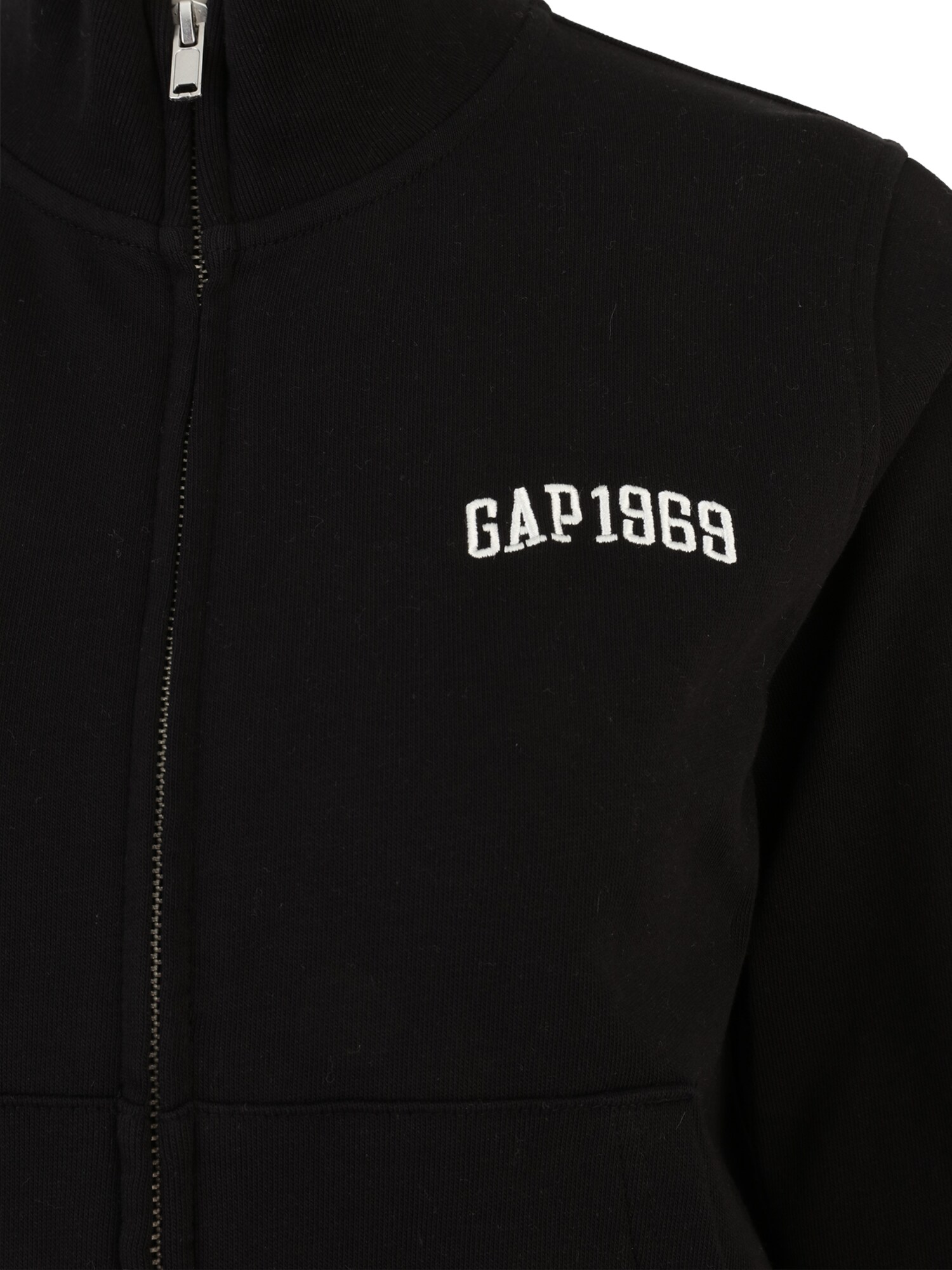 Gap Tall Tepláková bunda  čierna / biela (obrázok 3)