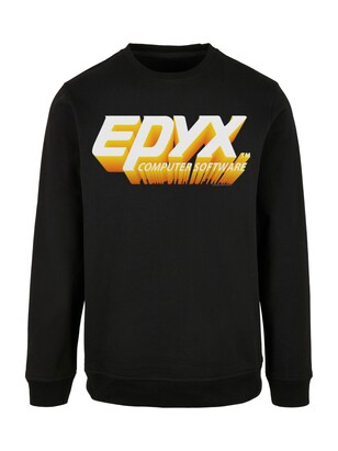 F4NT4STIC Sweatshirt ‘SEVENSQUARED’ Geel / Oranje / Zwart / Wit