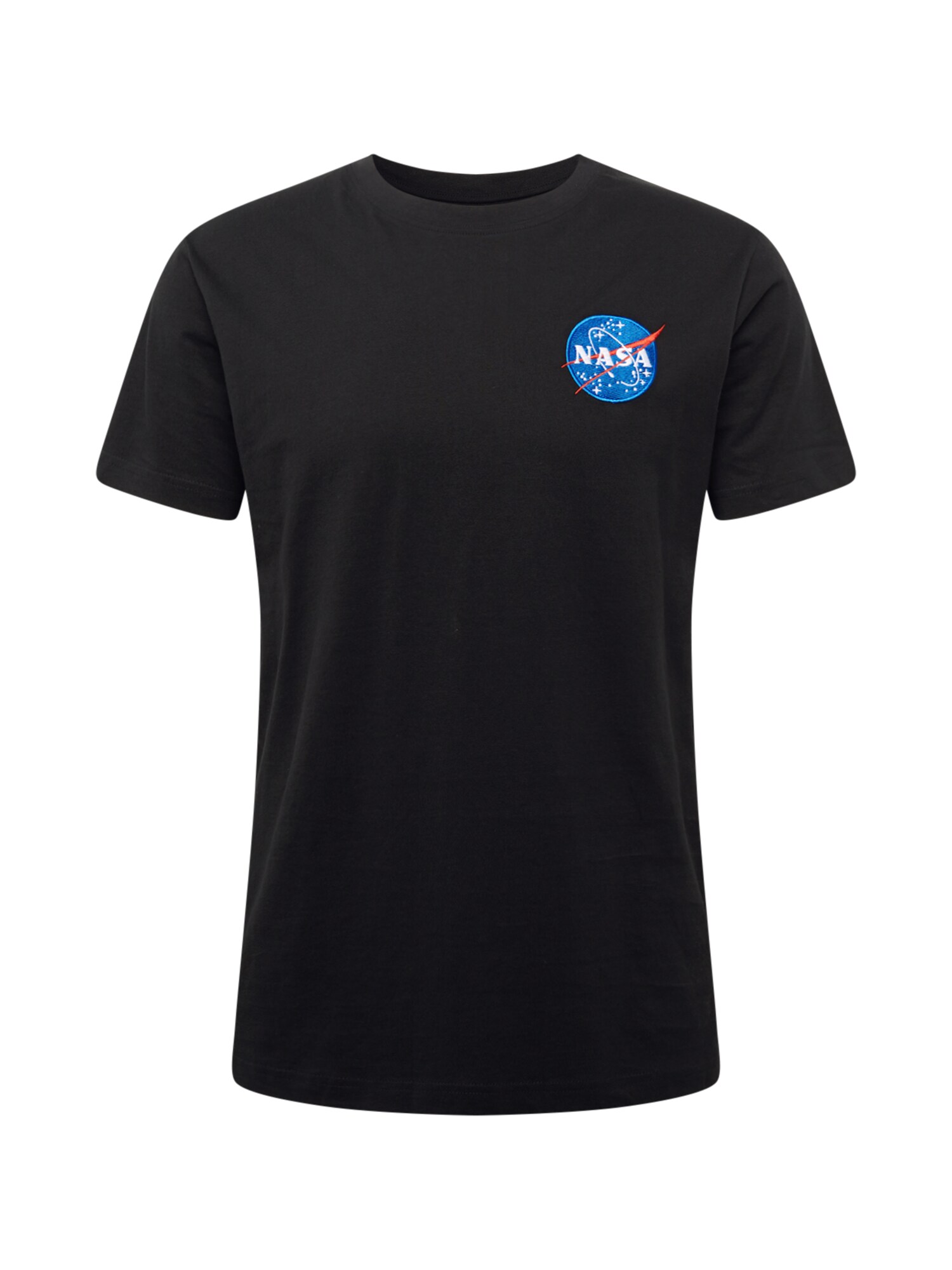 Mister Tee Marškinėliai 'Nasa'  juoda / mėlyna / raudona / balta