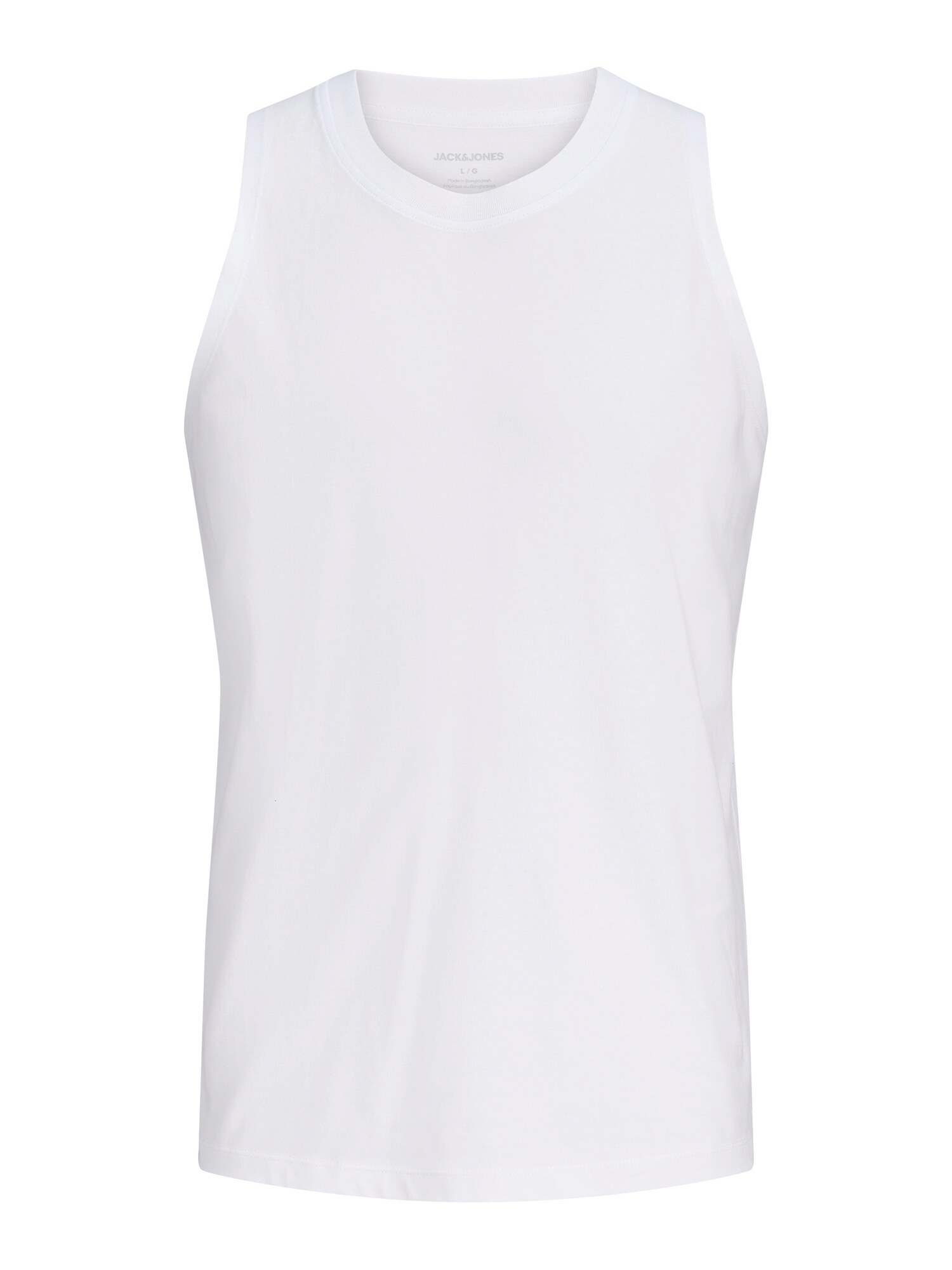 JACK & JONES Tricou 'JJSUNSET'  negru / alb
