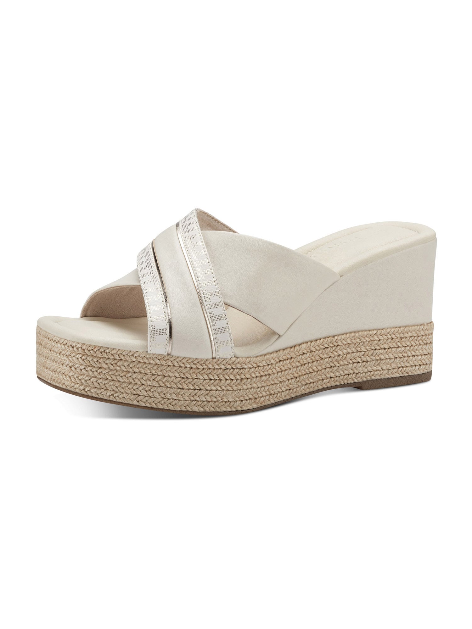 tamaris TAMARIS Pantolette elfenbein / gold