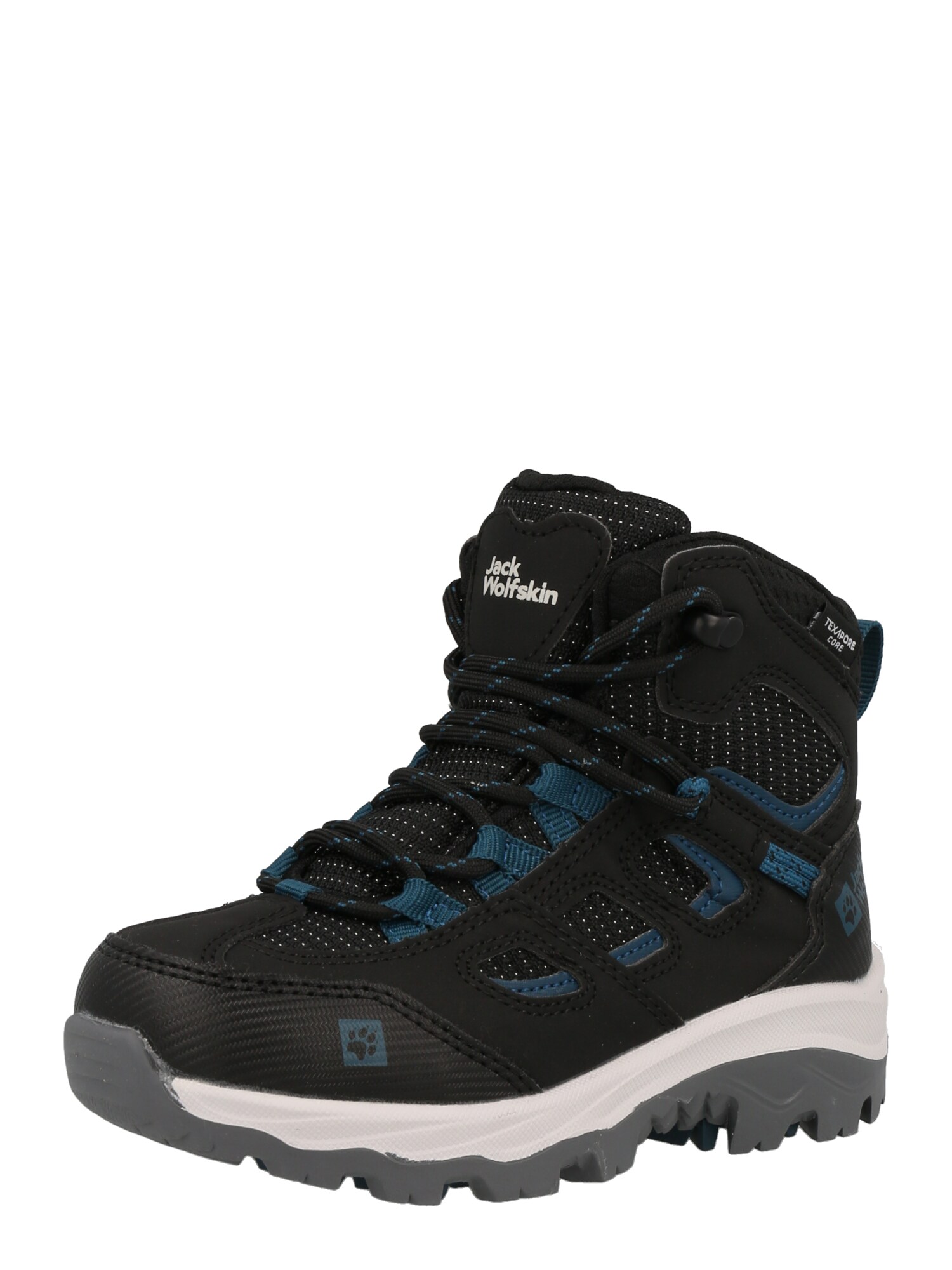 JACK WOLFSKIN Auliniai batai 'VOJO' mėlyna / juoda / balta