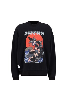 alpha industries Sweatshirt ‘Japan Warrior’ Gemengde kleuren / Zwart