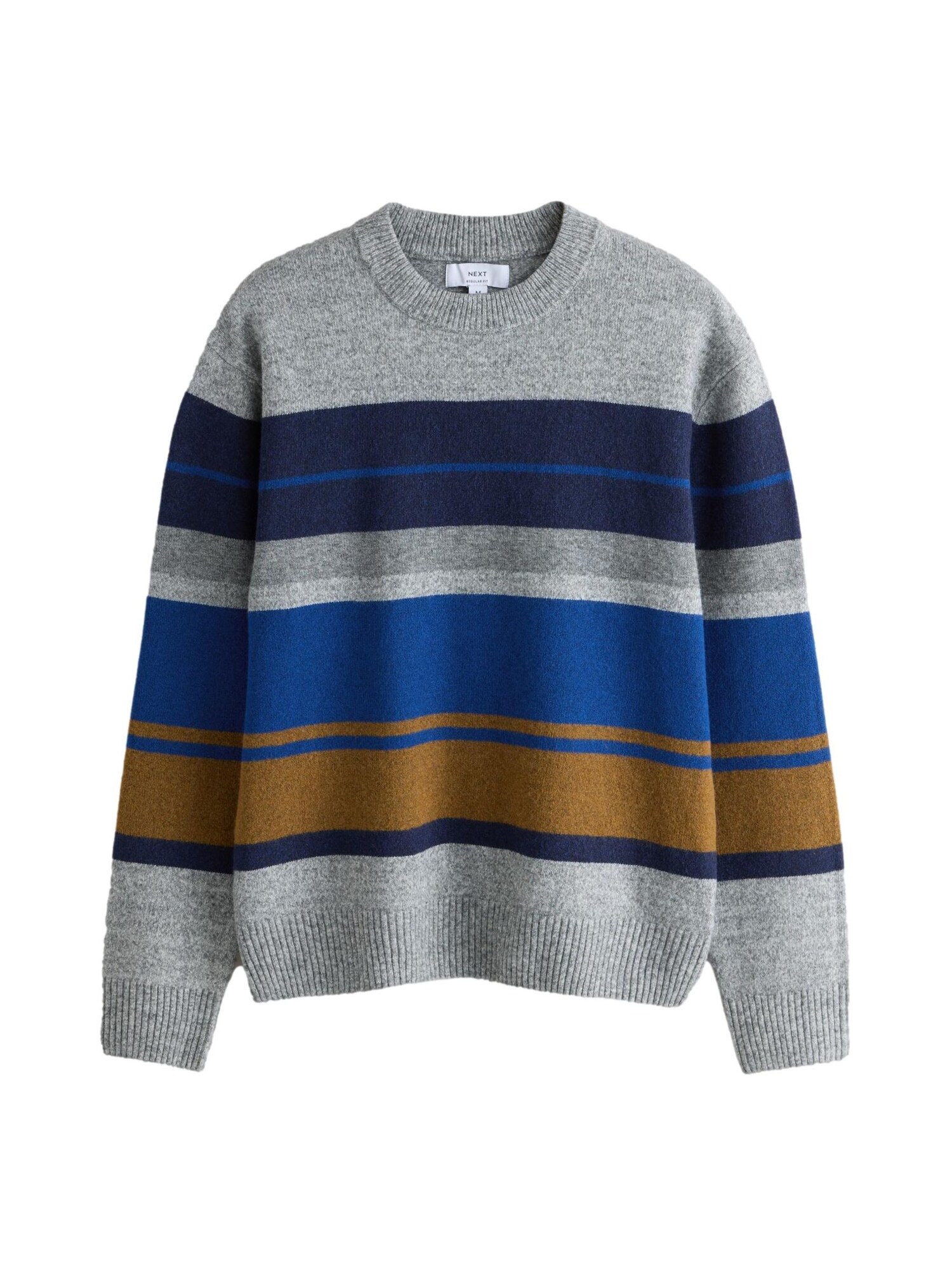 Next Pulover  albastru / albastru noapte / maro amestecat / gri amestecat